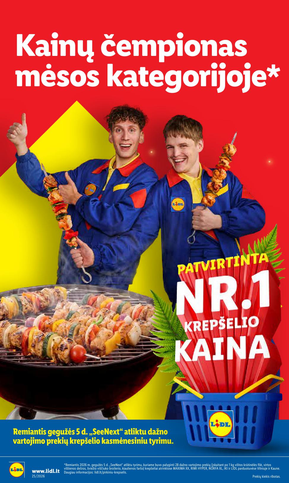 Naujausias LIDL kaininis katalogas 2026.06.15 - 2026.06.21