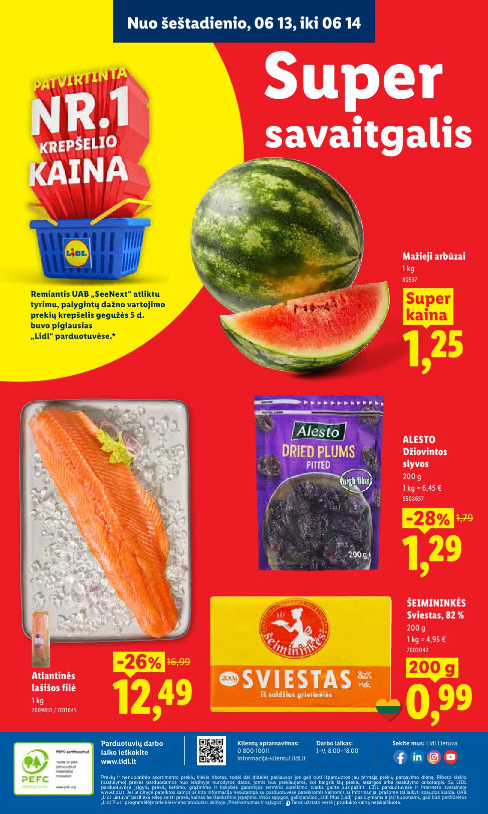 Naujausias LIDL kaininis katalogas 2026.06.08 - 2026.06.14