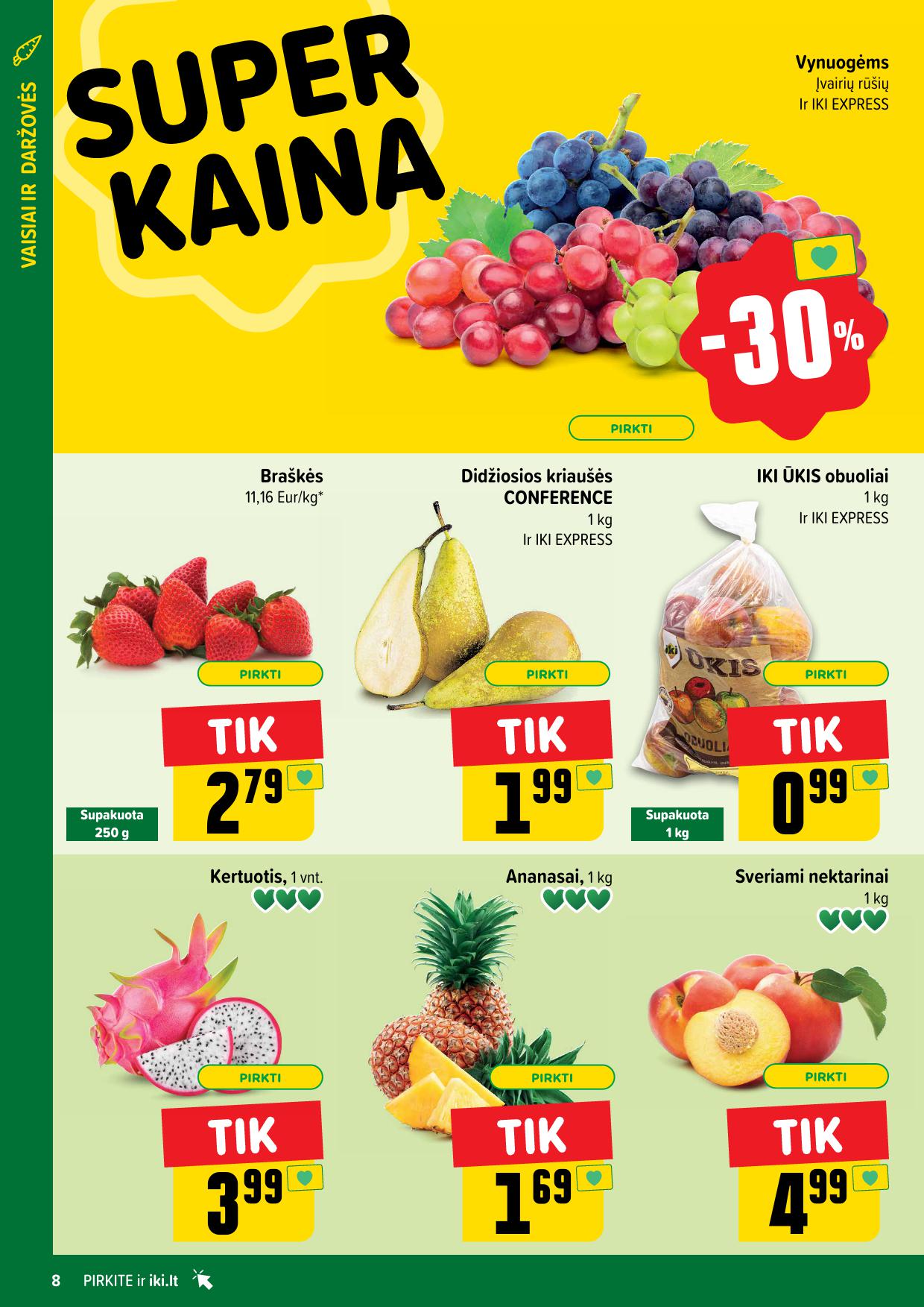 Naujausias IKI kaininis katalogas 2025.01.13 - 2025.01.19