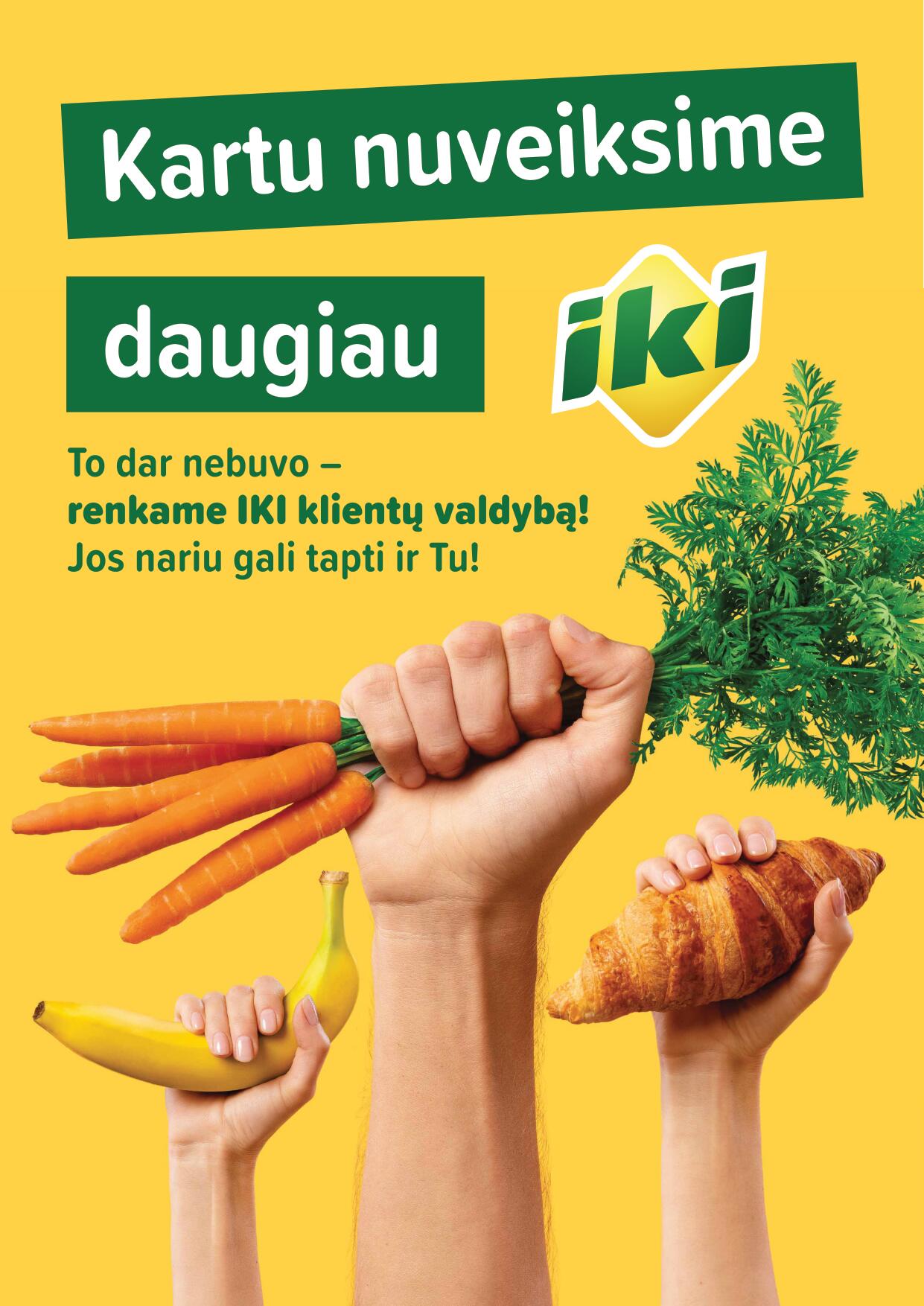 Naujausias IKI kaininis katalogas 2024.01.15 - 2024.01.21