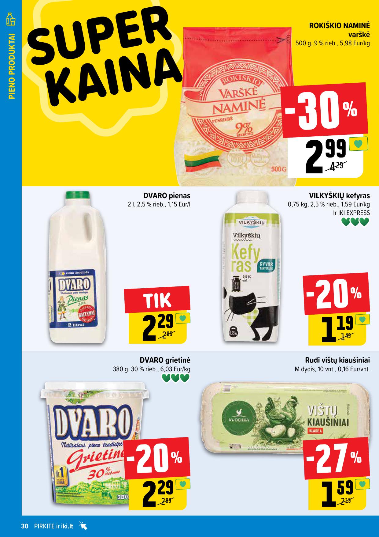 Naujausias IKI kaininis katalogas 2024.02.19 - 2024.02.25