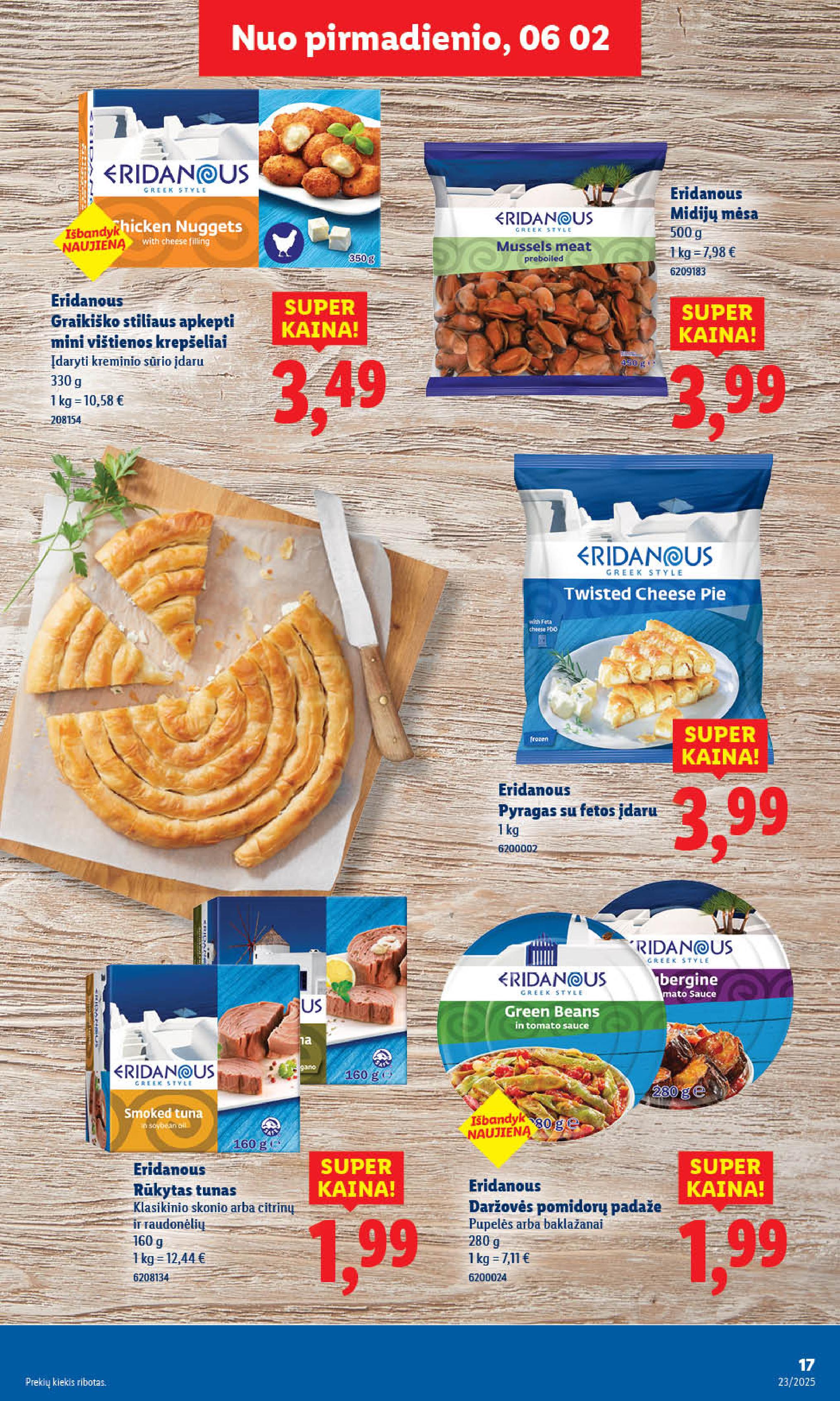 Naujausias LIDL kaininis katalogas 2025.06.02 - 2025.06.08