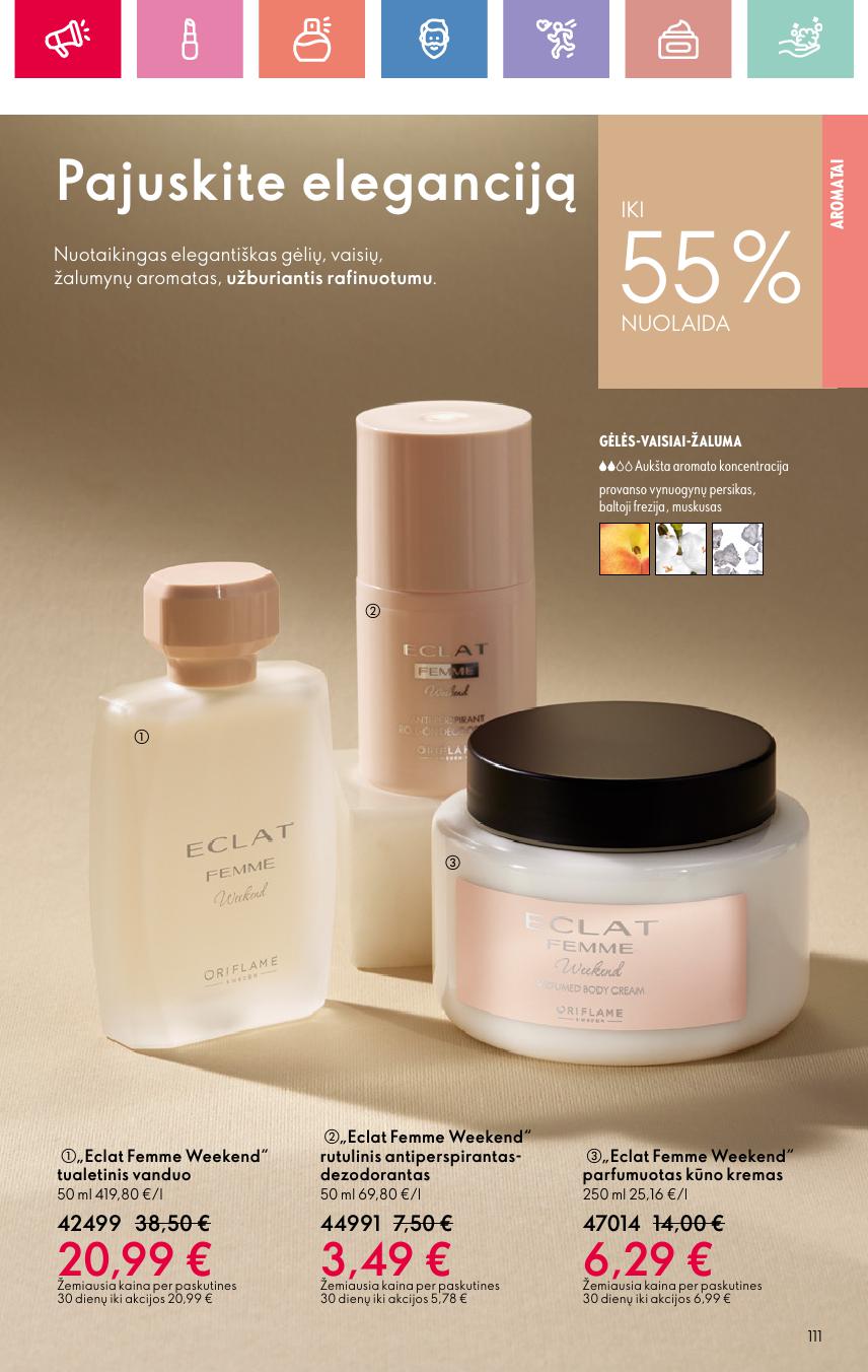 Naujas ORIFLAME katalogas galioja 2025.05.11 - 2025.05.31