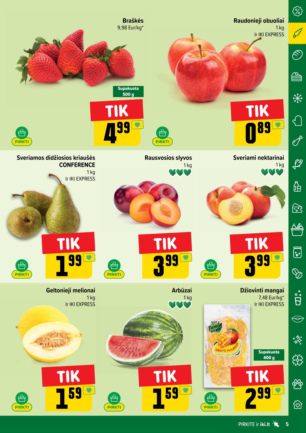 Naujausias IKI kaininis katalogas 2026.01.26 - 2026.02.01