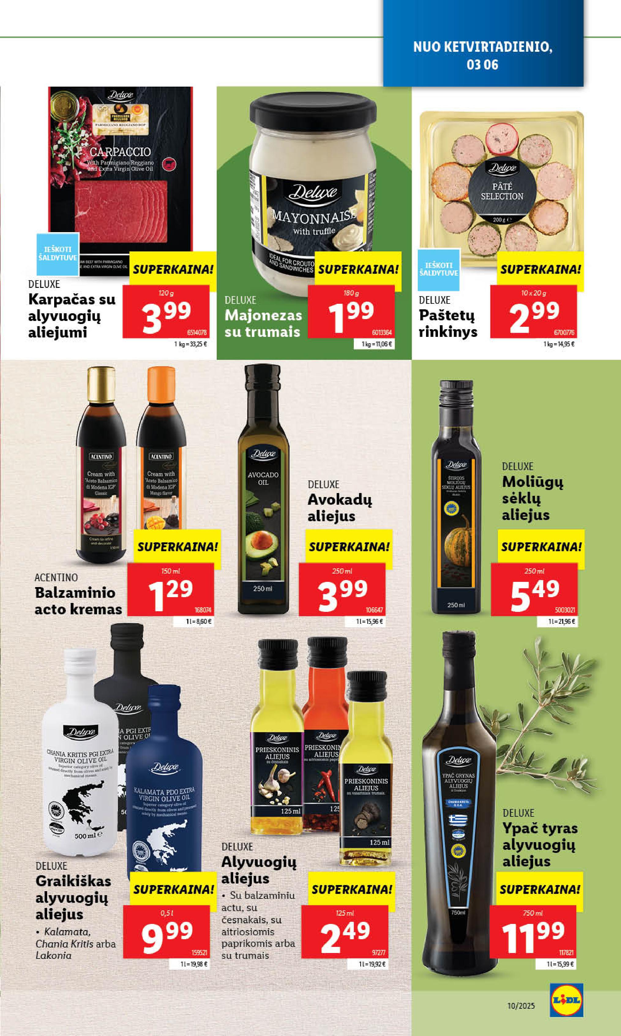 Naujausias LIDL kaininis katalogas 2025.03.03 - 2025.03.09
