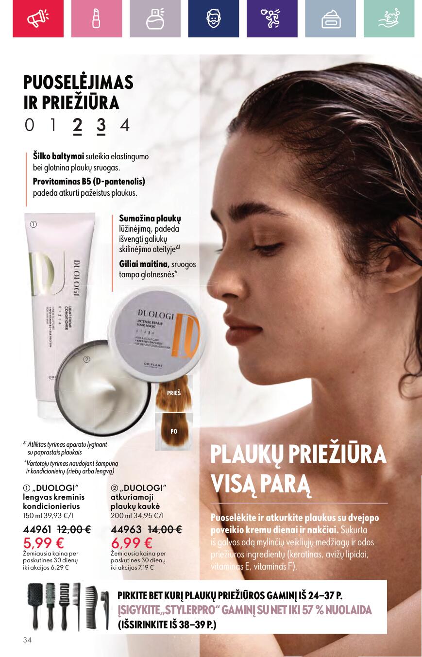 Naujas ORIFLAME katalogas galioja 2023.09.13 - 2023.10.03