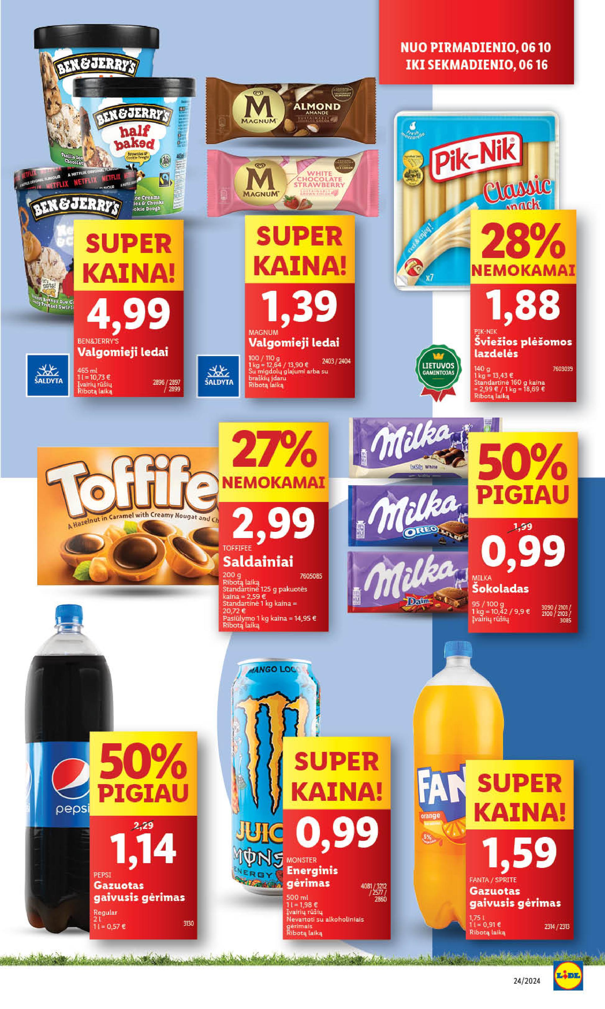 Naujausias LIDL kaininis katalogas 2024.06.10 - 2024.06.16