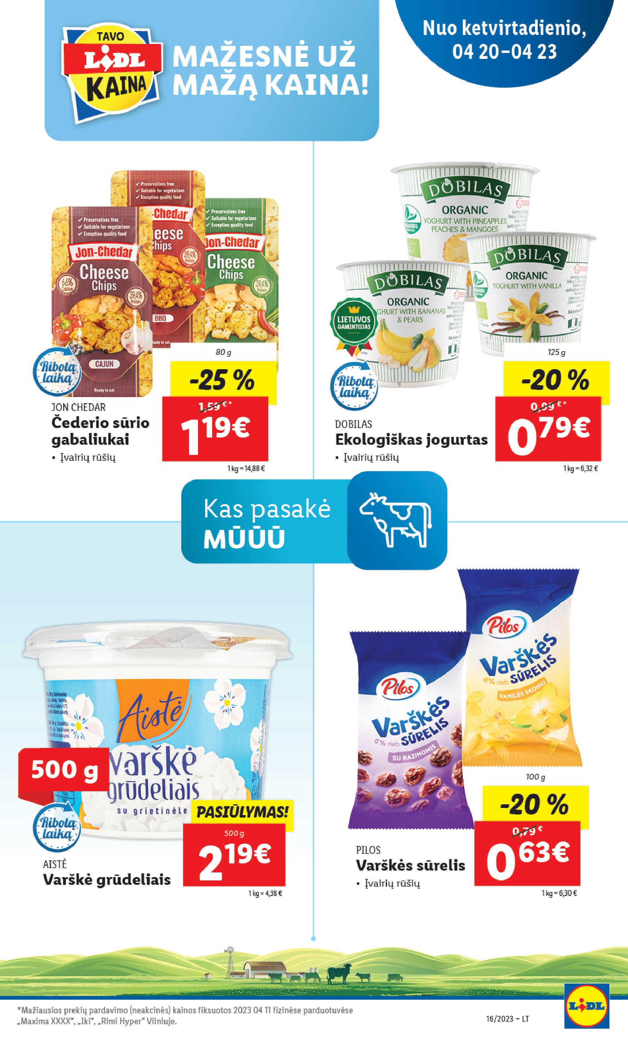 Naujausias LIDL kaininis katalogas 2023.04.17 - 2023.04.23