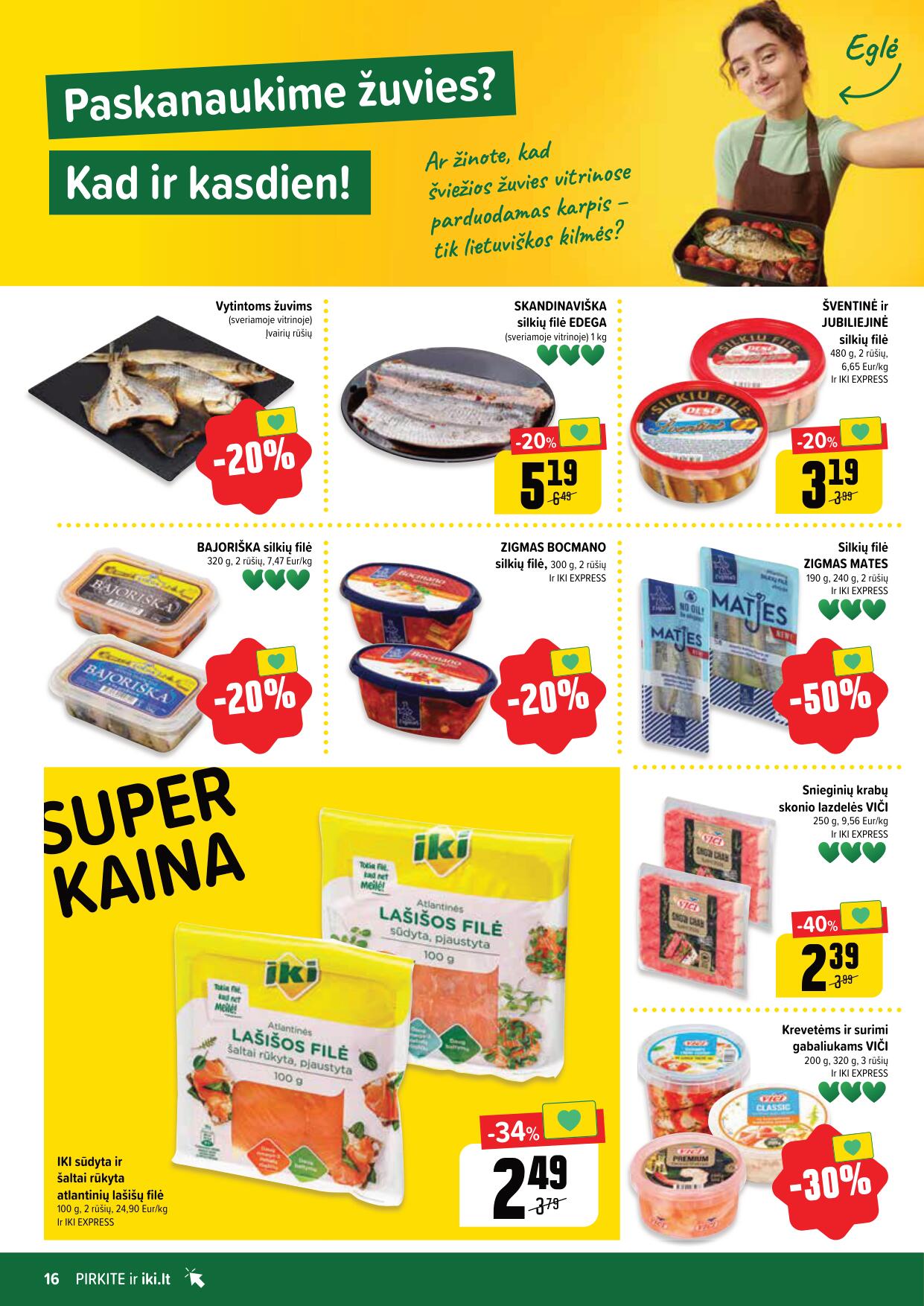 Naujausias IKI kaininis katalogas 2023.10.23 - 2023.10.29