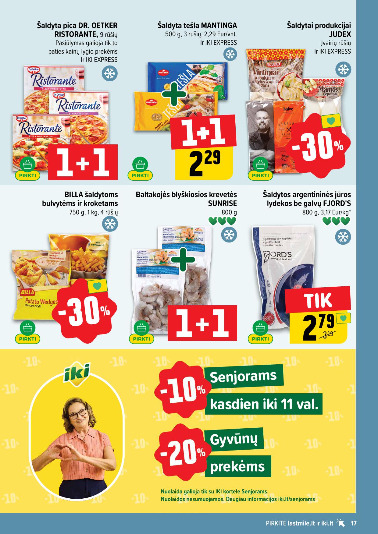 Naujausias IKI kaininis katalogas 2026.08.17 - 2026.08.23