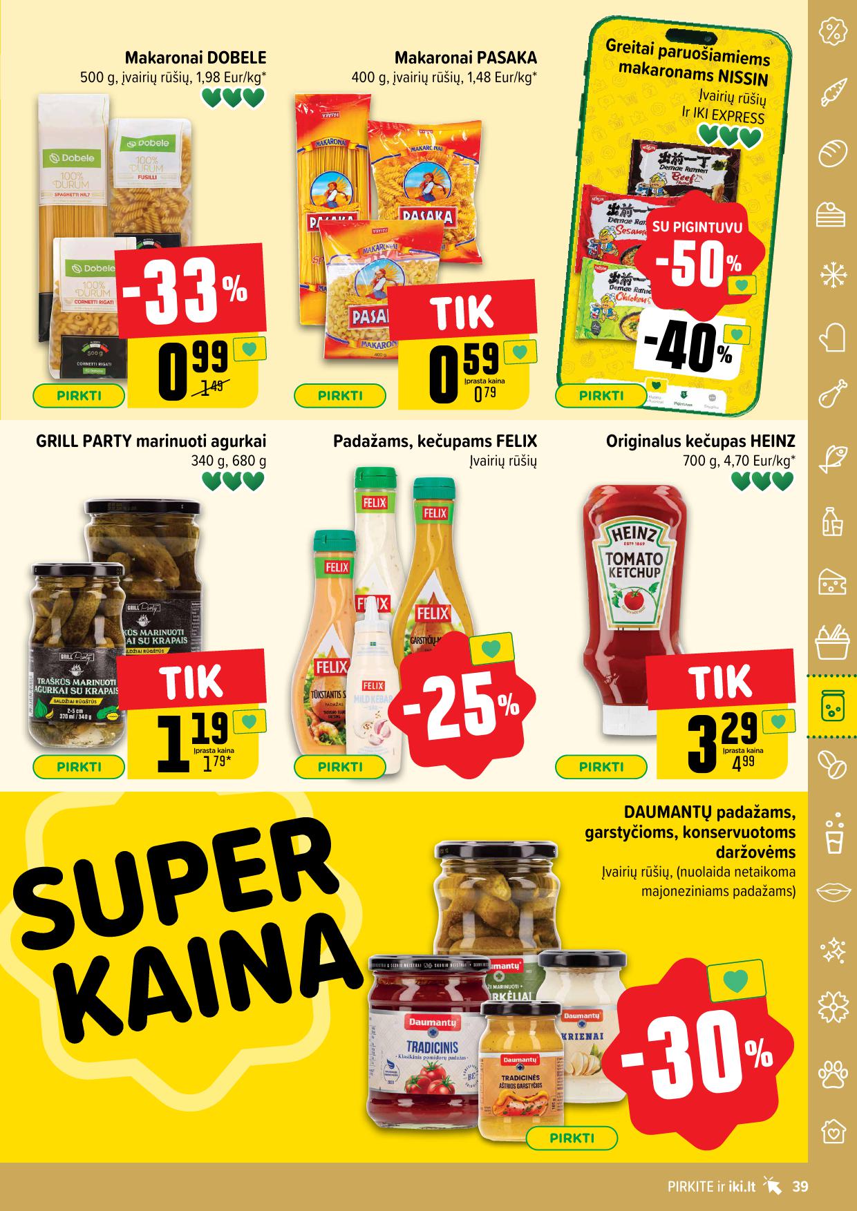 Naujausias IKI kaininis katalogas 2025.06.02 - 2025.06.08