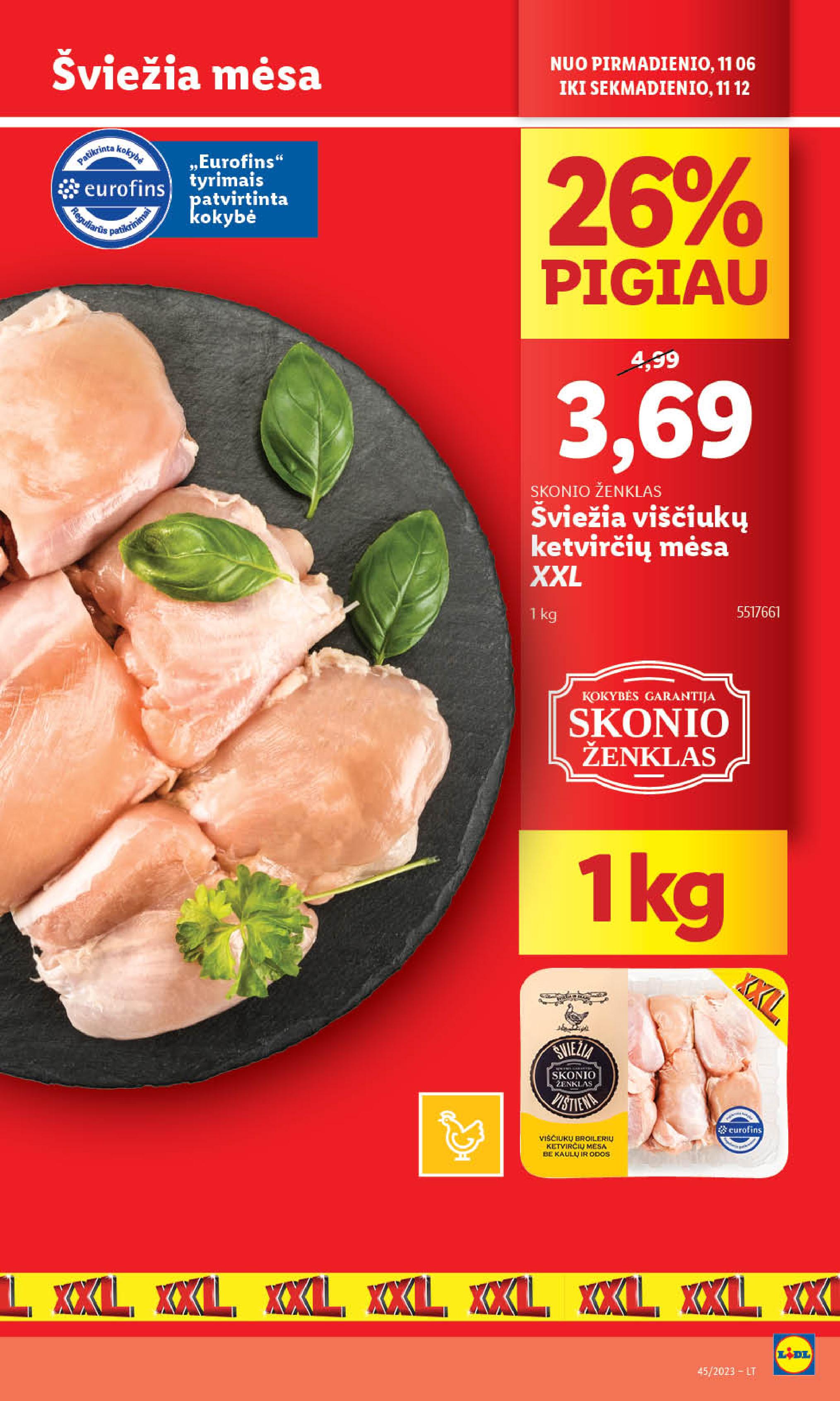 Naujausias LIDL kaininis katalogas 2023.11.06 - 2023.11.12