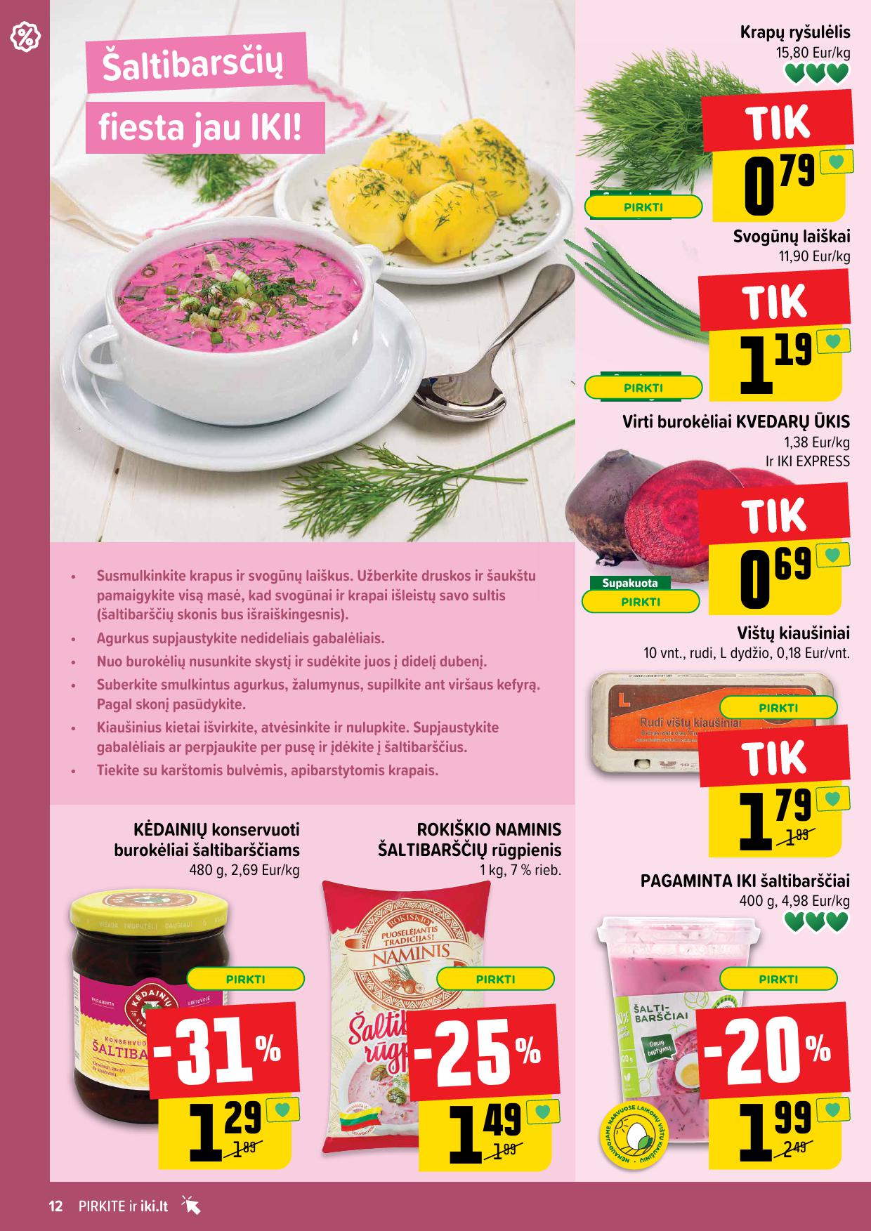 Naujausias IKI kaininis katalogas 2024.05.27 - 2024.06.02