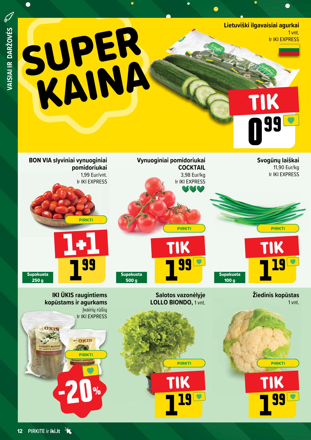 Naujausias IKI kaininis katalogas 2024.12.02 - 2024.12.08