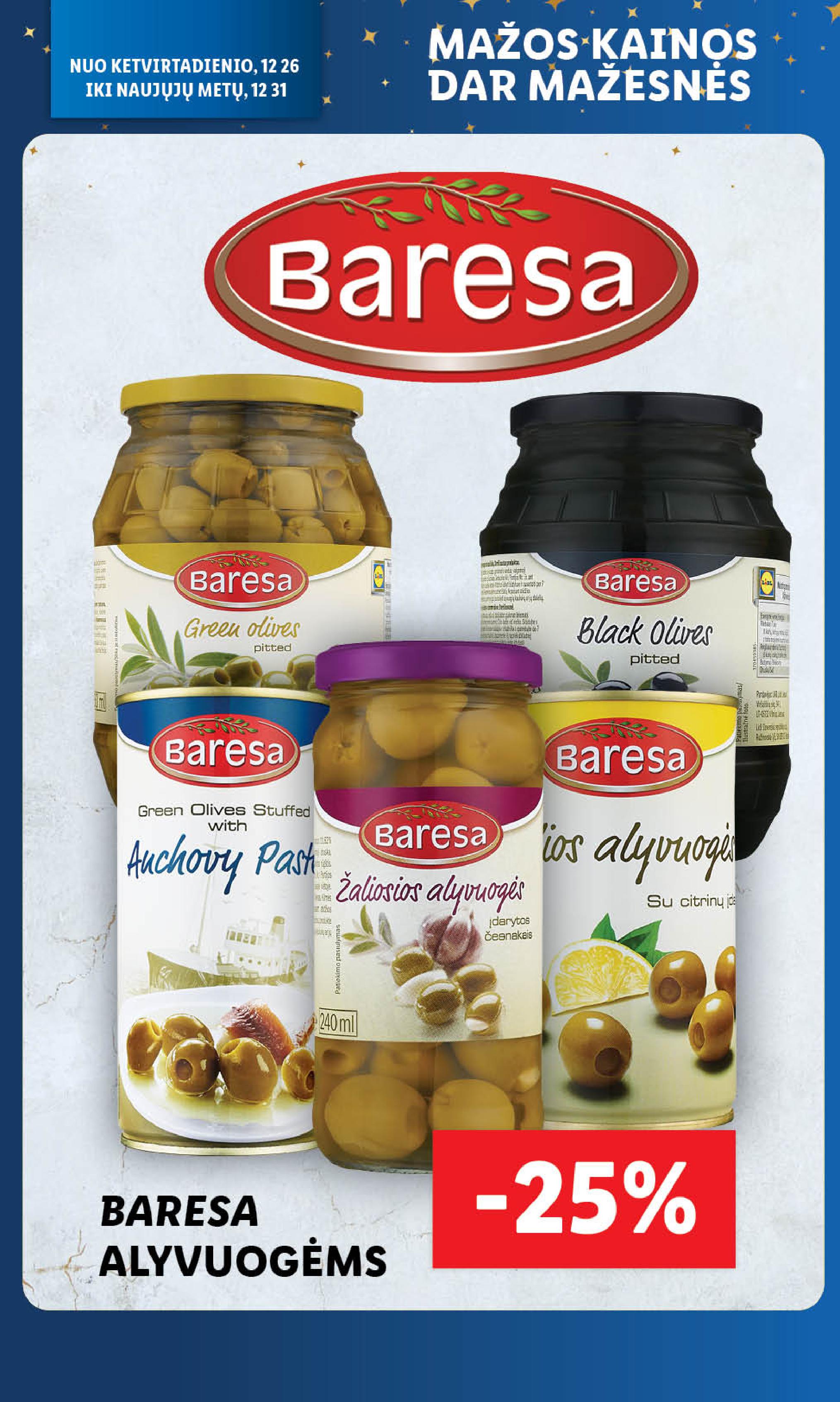 Naujausias LIDL kaininis katalogas 2024.12.26 - 2024.12.31
