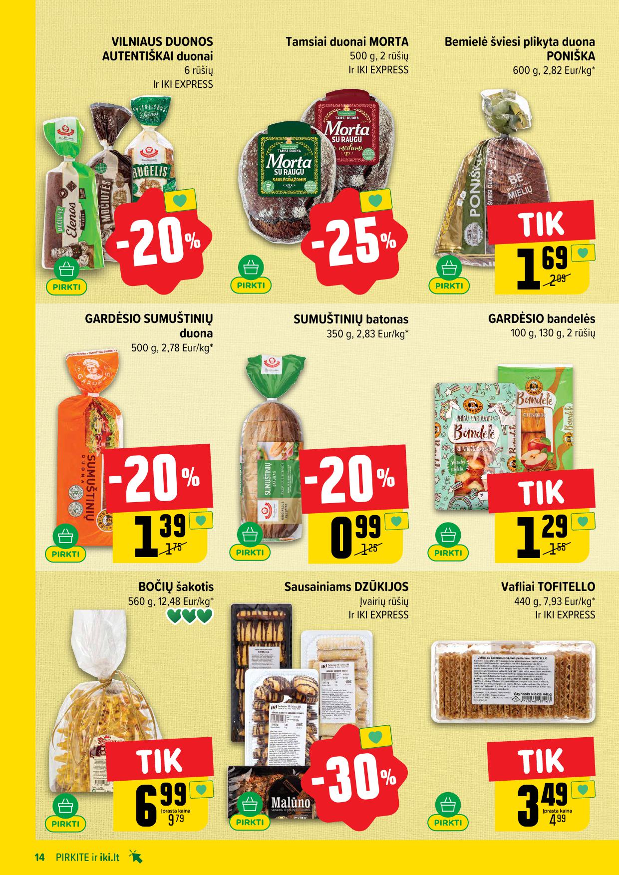 IKI SAVAITĖLĖ akcijų ir nuolaidų leidinys Nr.27 2026.06.29 - 2026.07.05