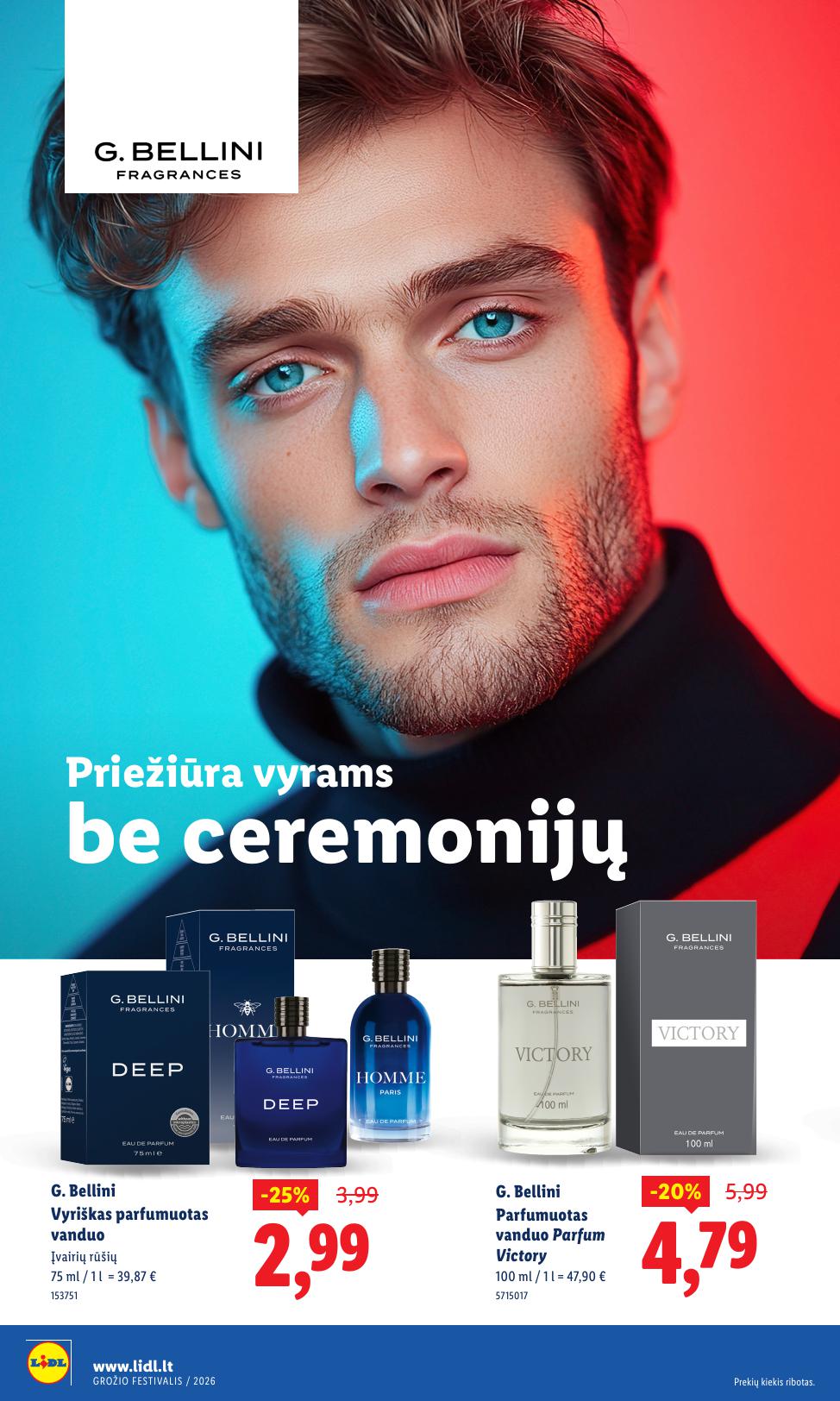 LIDL nuolaidų katalogas "Grožio festivalis" galioja nuo 2026.02.12