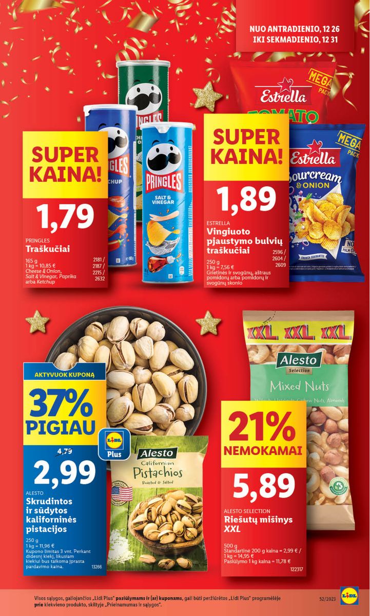 Naujausias LIDL kaininis katalogas 2023.12.26 - 2023.12.31