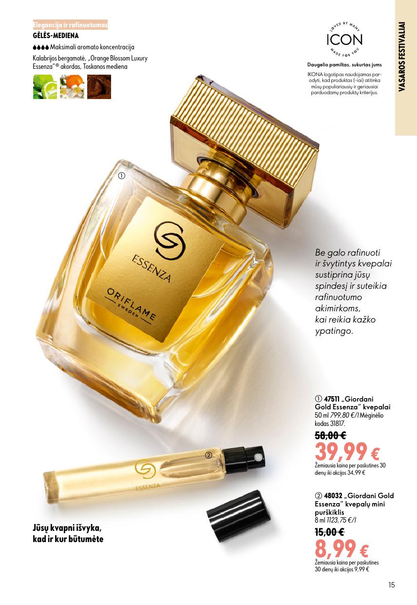 ORIFLAME  katalogas galioja 2026.07.15 - 2026.08.04