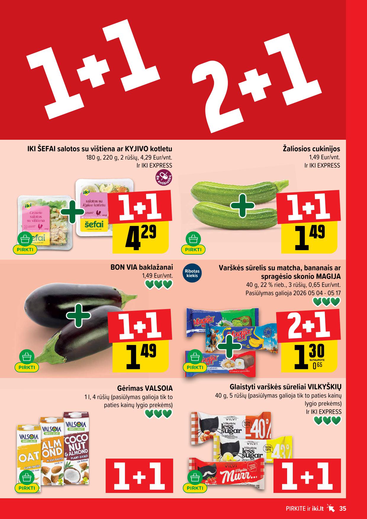IKI SAVAITĖLĖ akcijų ir nuolaidų leidinys Nr.20 2026.05.11 - 2026.05.17
