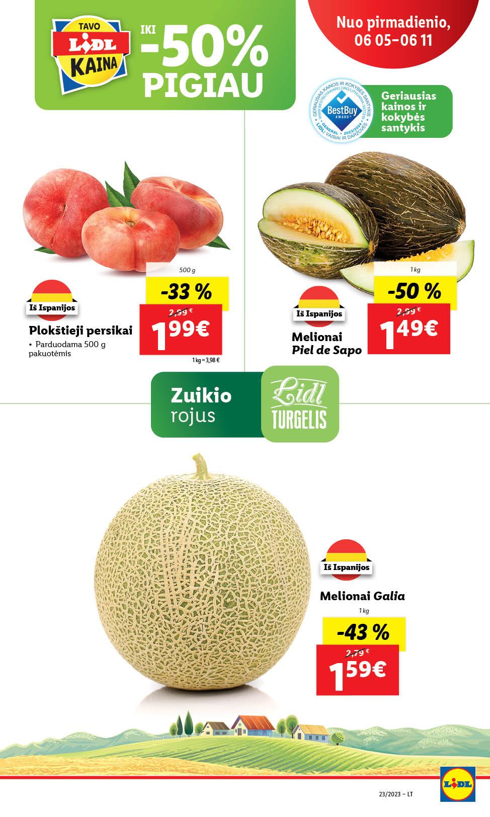 Naujausias LIDL kaininis katalogas 2023.06.05 - 2023.06.11
