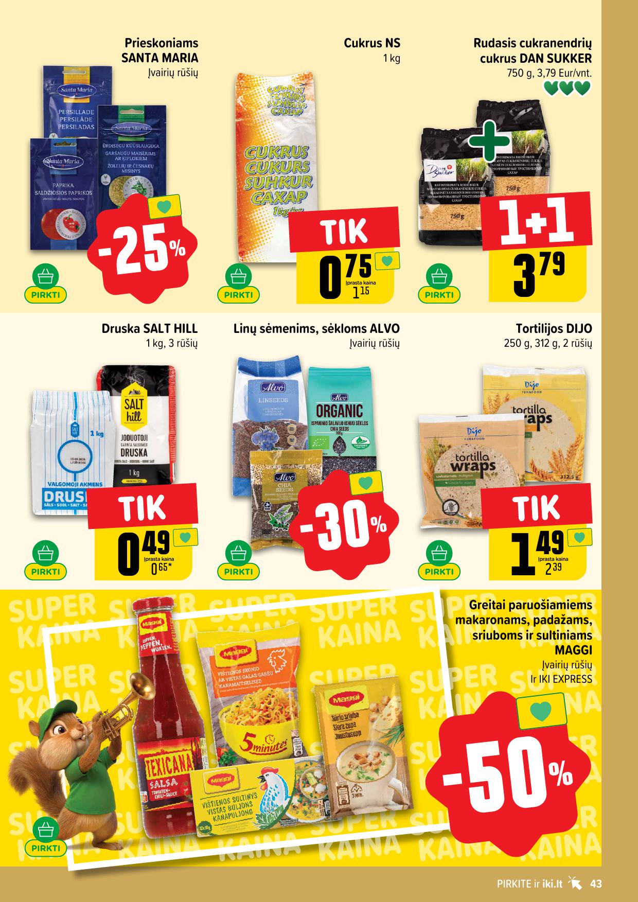 Naujausias IKI kaininis katalogas 2026.04.06 - 2026.04.12