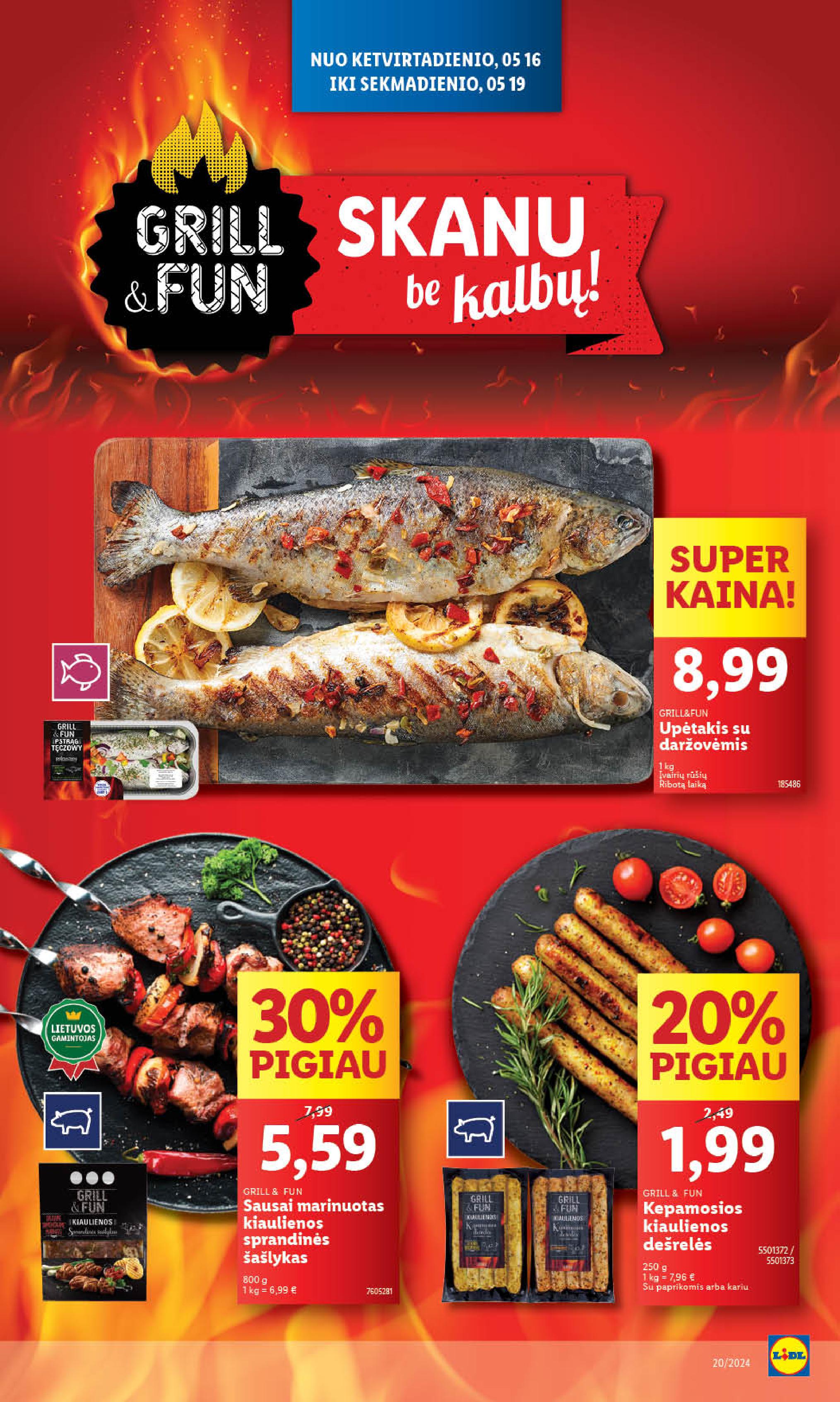 Naujausias LIDL kaininis katalogas 2024.05.13 - 2024.05.19