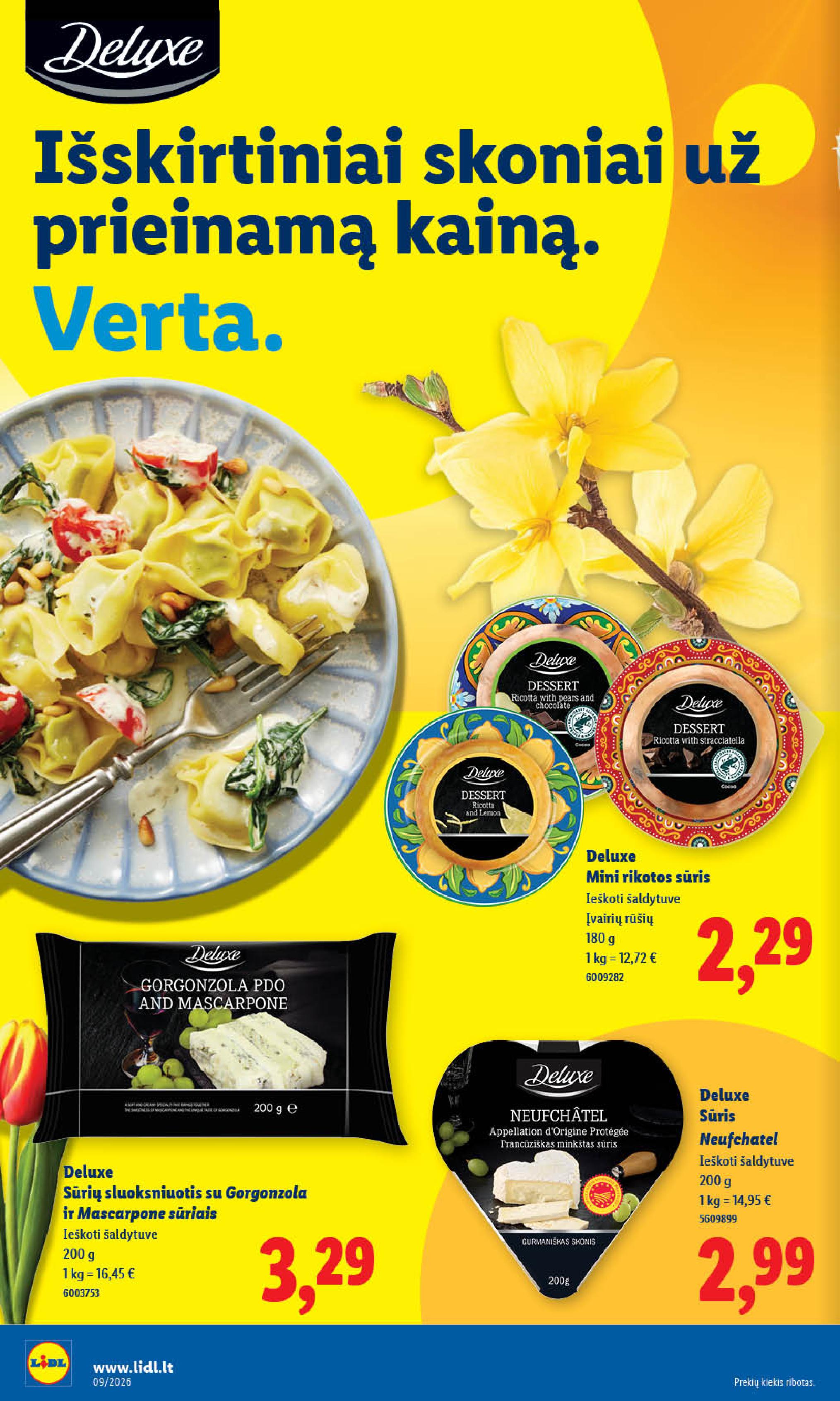 Naujausias LIDL kaininis katalogas 2026.02.23 - 2026.03.01