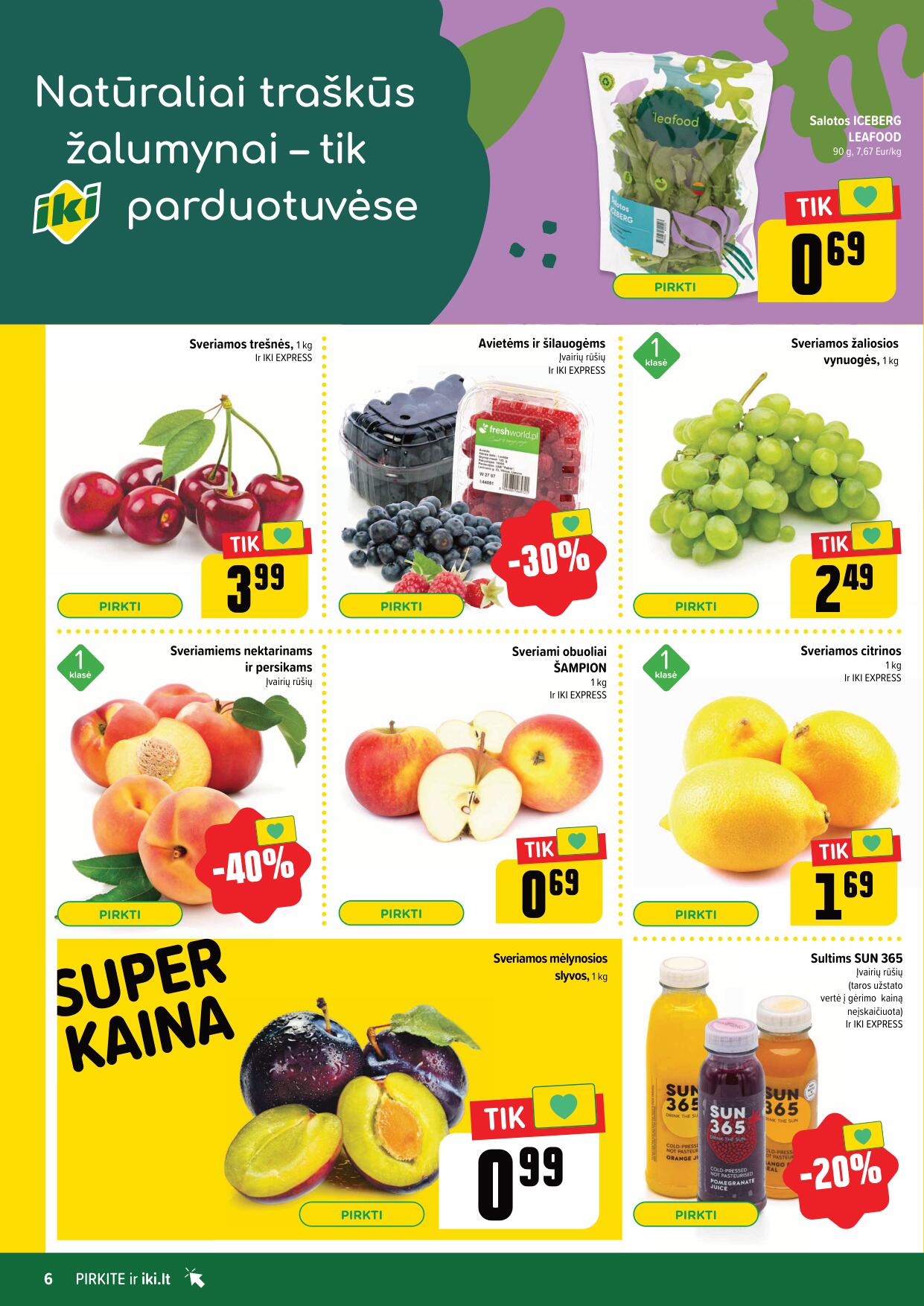 Naujausias IKI kaininis katalogas 2023.07.24 - 2023.07.30