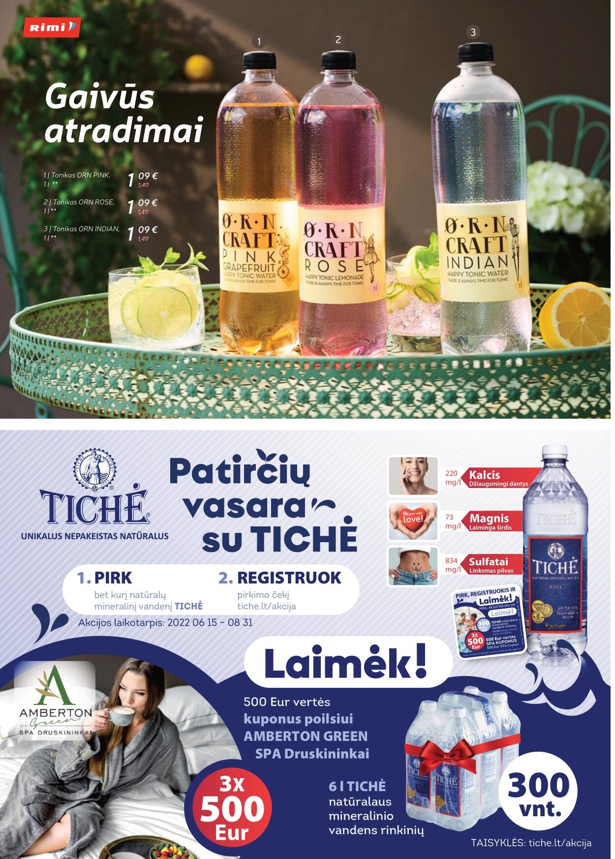 RIMI asortimento katalogas "Skani vasara drauge" 2022.05.31 - 2022.06.23