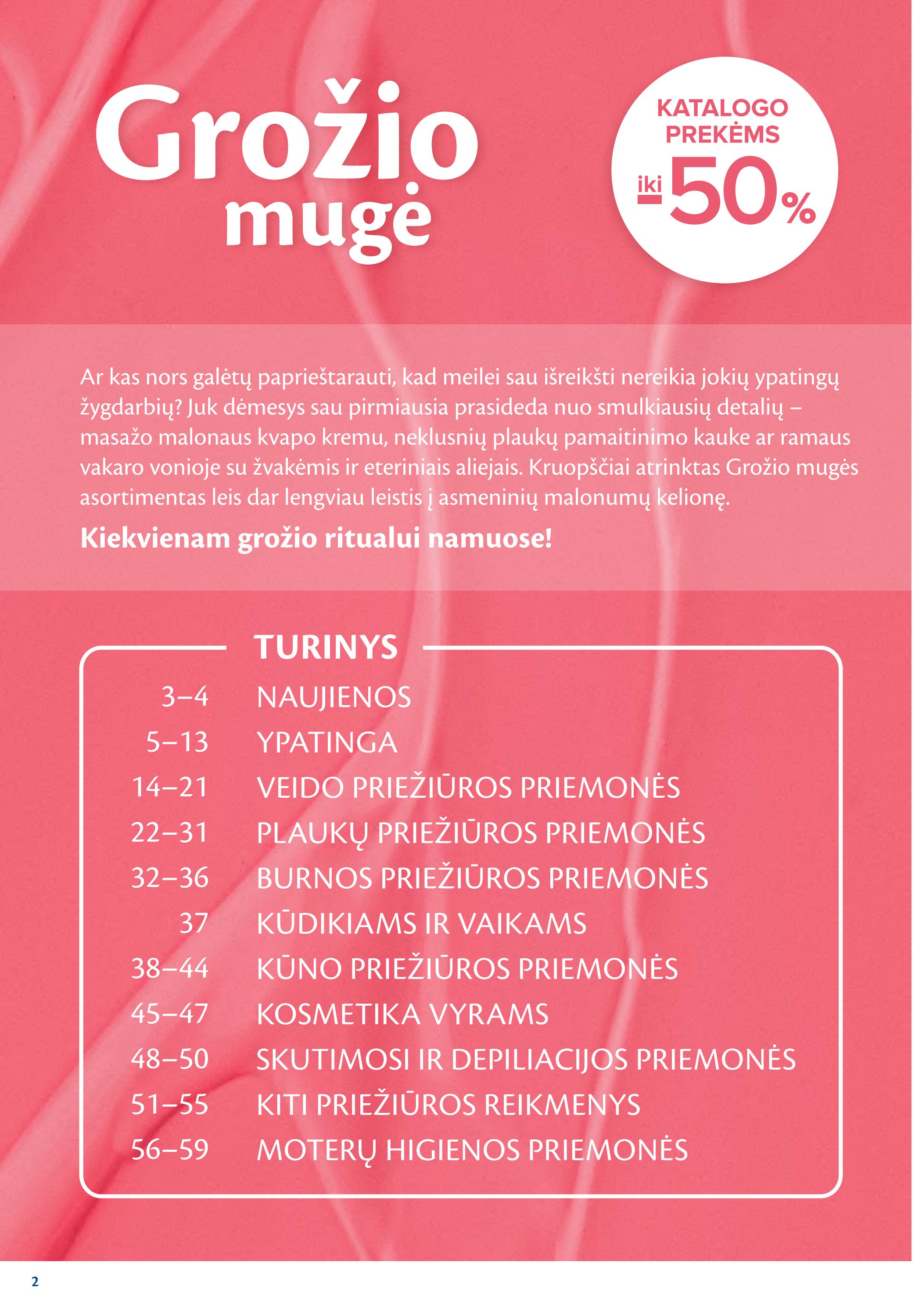 MAXIMA nuolaidų leidinys „Grožio mugė“ 2023.05.11 - 2023.05.24