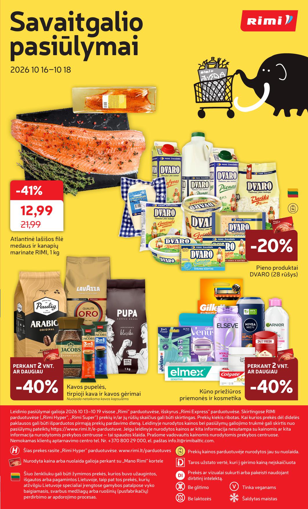 Naujausias RIMI kaininis katalogas 2026.10.13 - 2026.10.19