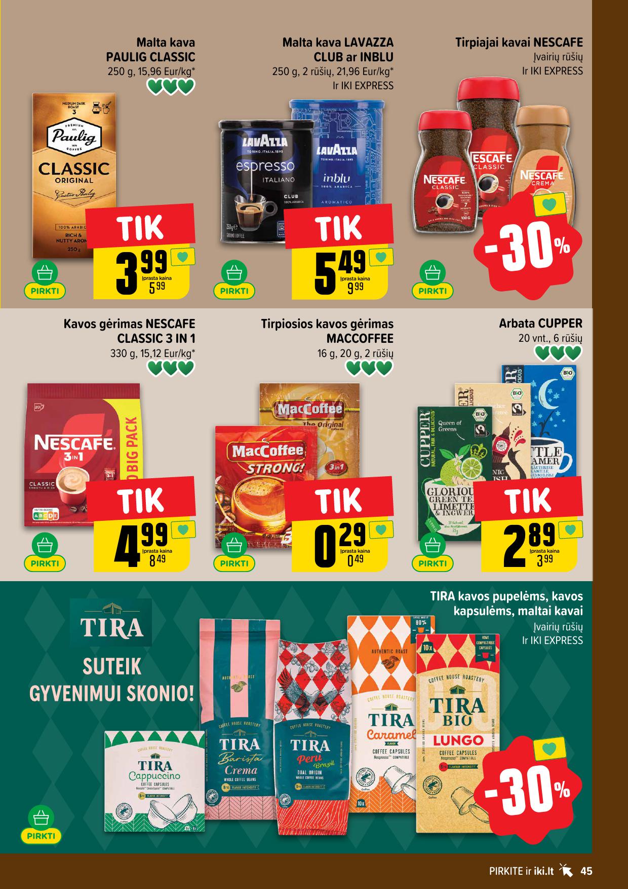 IKI SAVAITĖLĖ akcijų ir nuolaidų leidinys Nr.33 2026.08.10 - 2026.08.16