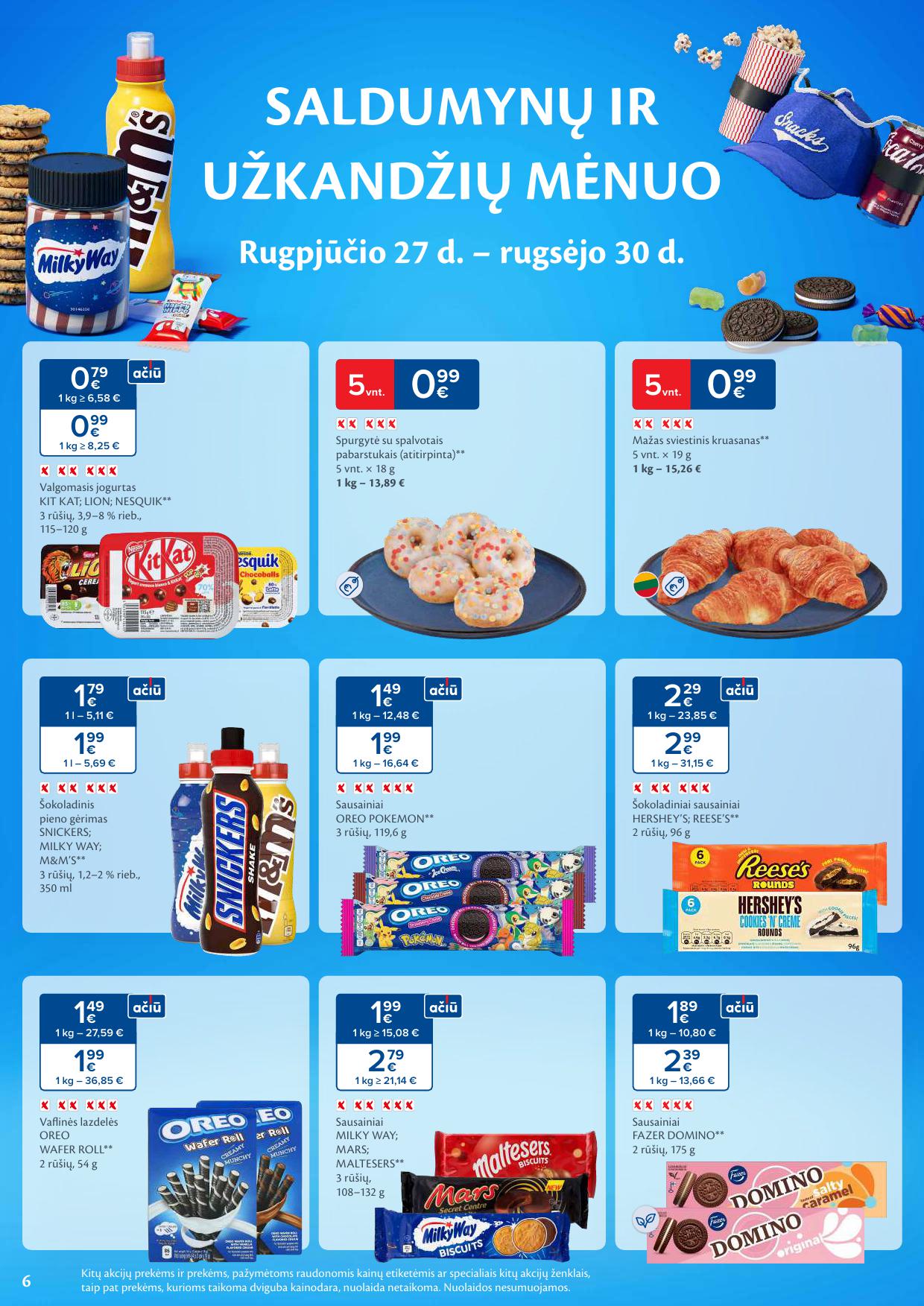 Naujausias MAXIMA kaininis katalogas 2024.08.27 - 2024.09.02