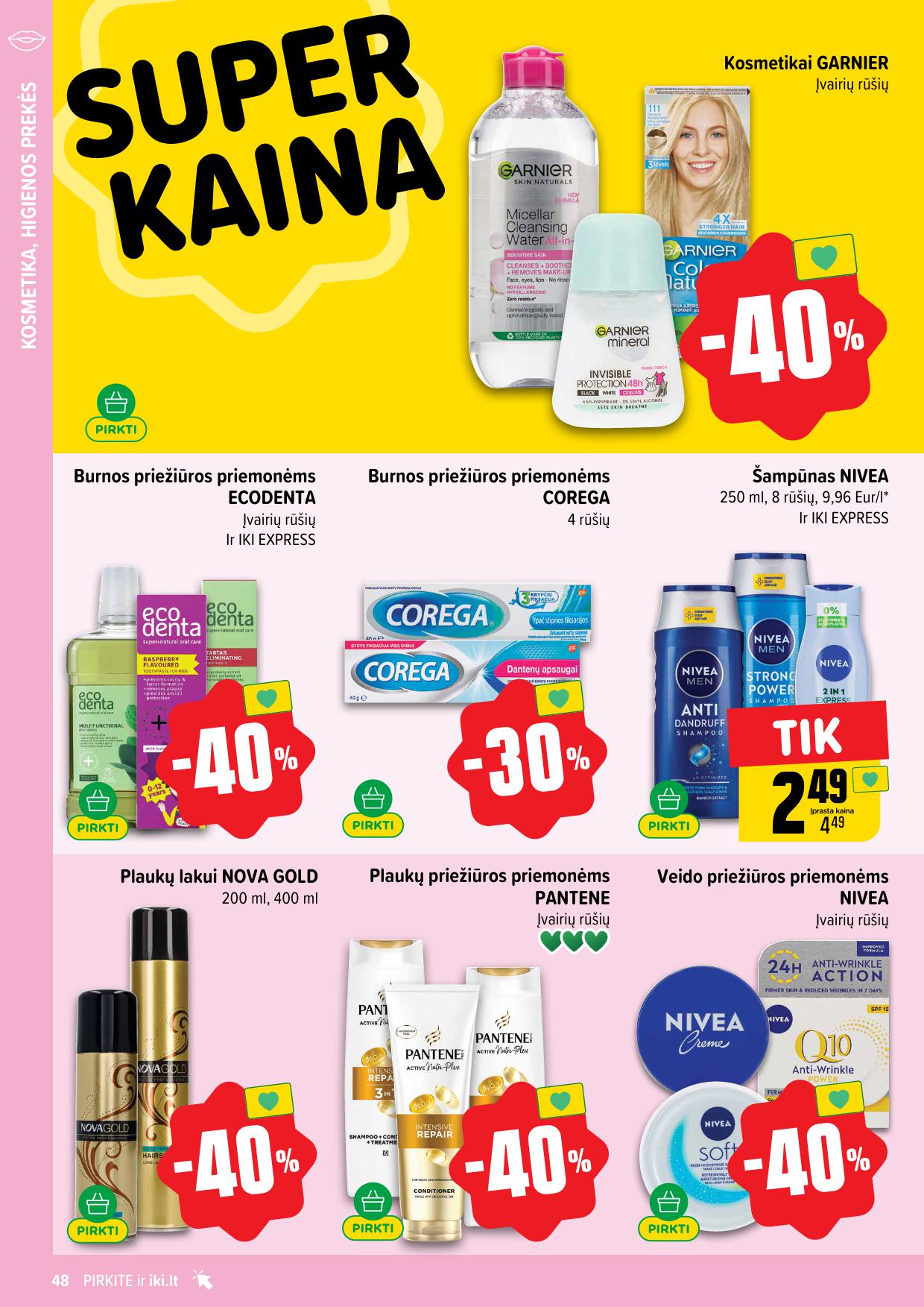 Naujausias IKI kaininis katalogas 2025.07.21 - 2025.07.27