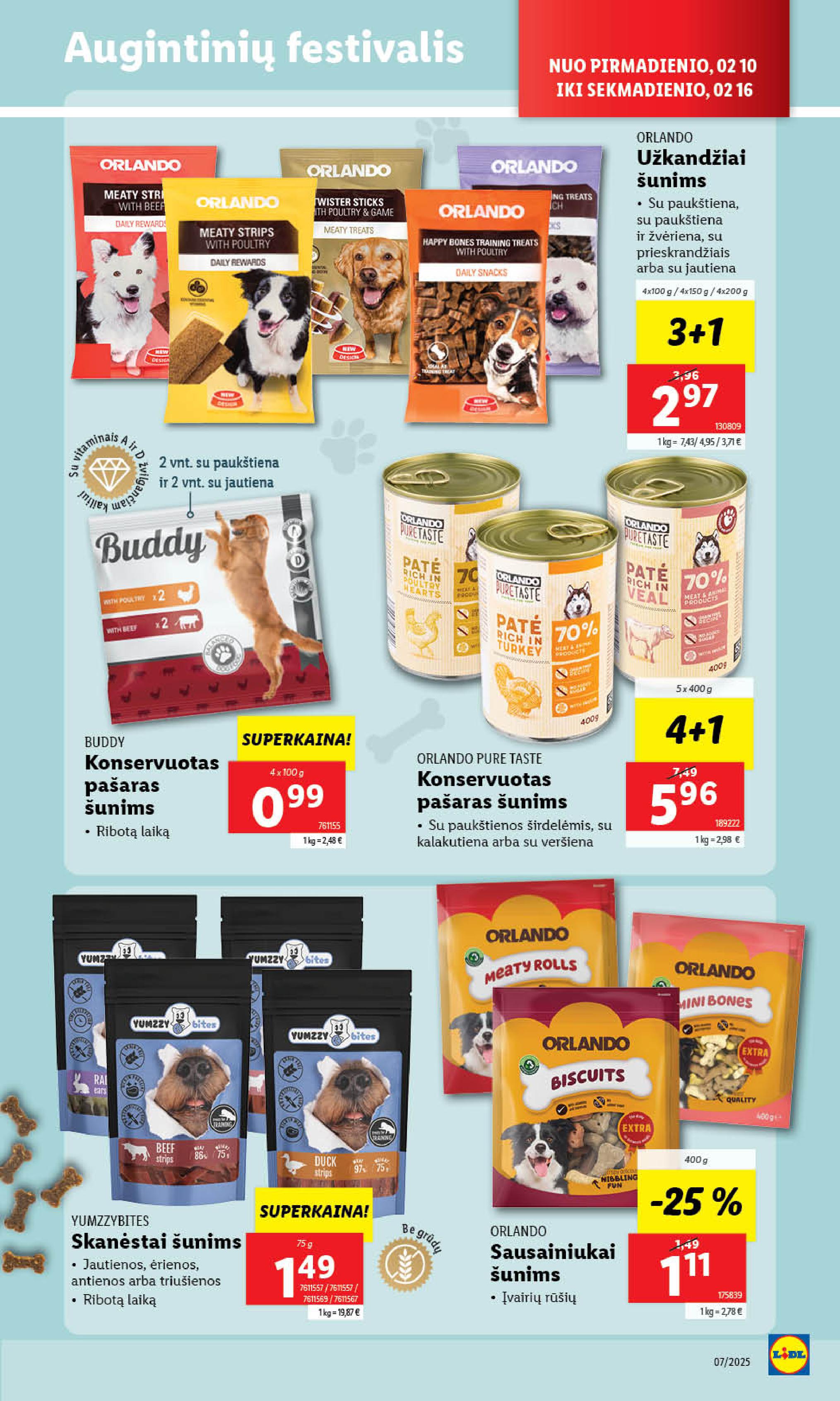 Naujausias LIDL kaininis katalogas 2025.02.10 - 2025.02.16