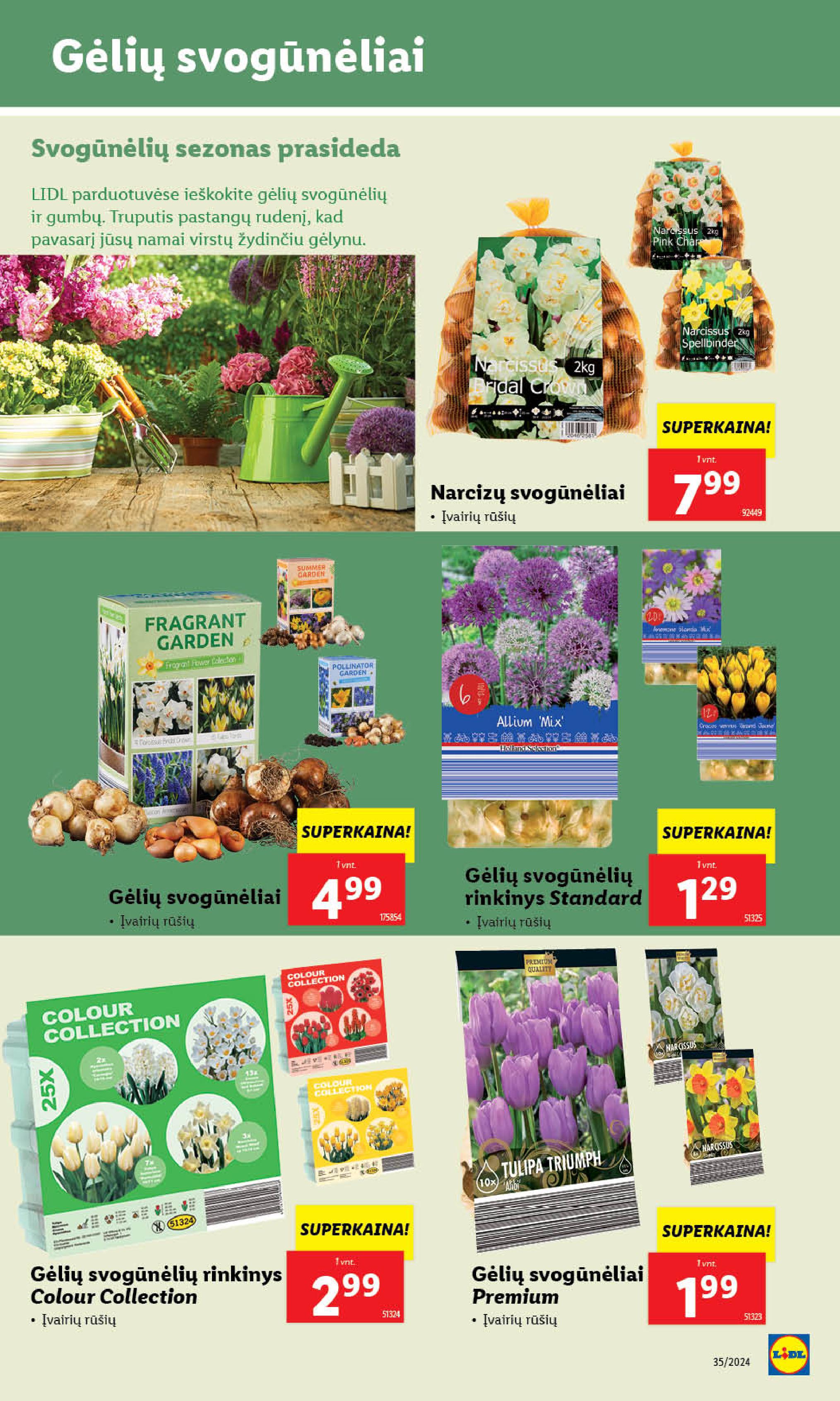 Naujausias LIDL kaininis katalogas 2024.08.26 - 2024.09.01
