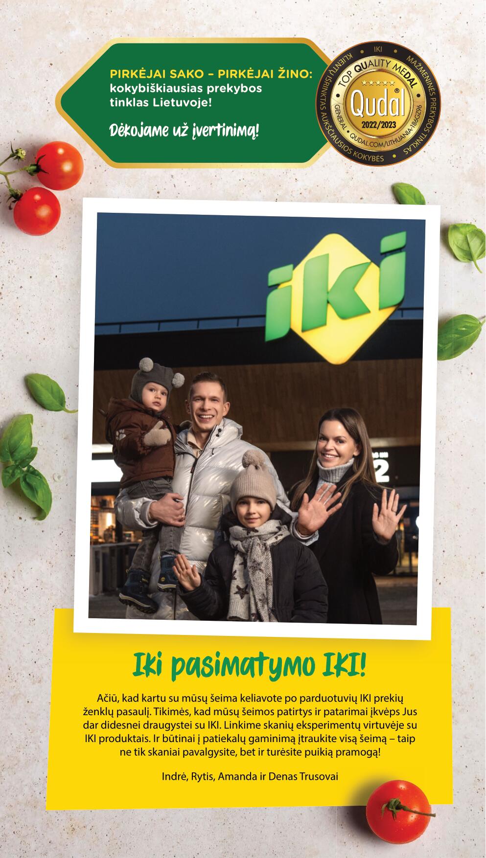IKI kainų katalogas "Genialu tai, kas paprasta ir taupu!"