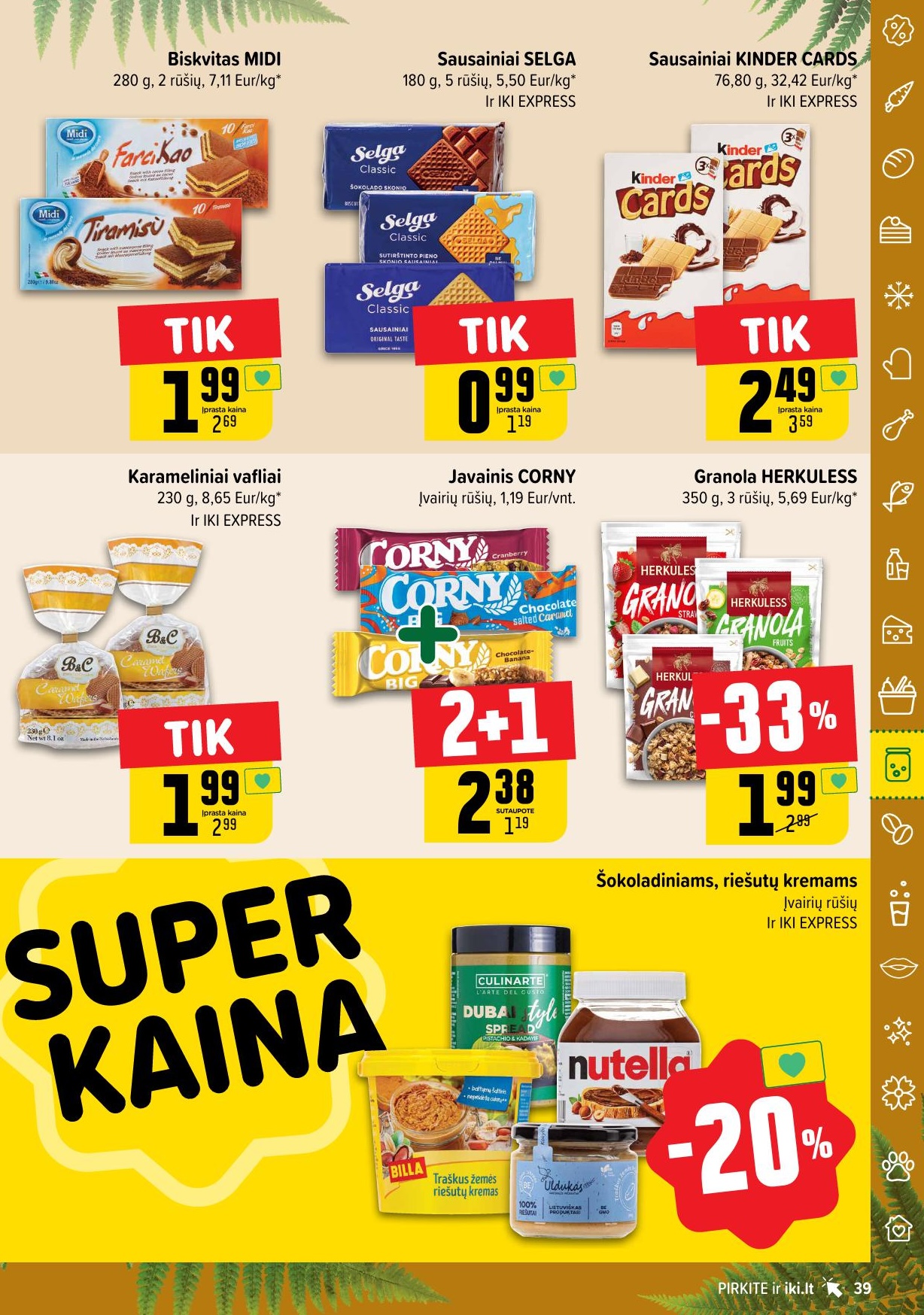 Naujausias IKI kaininis katalogas 2025.06.16 - 2025.06.22