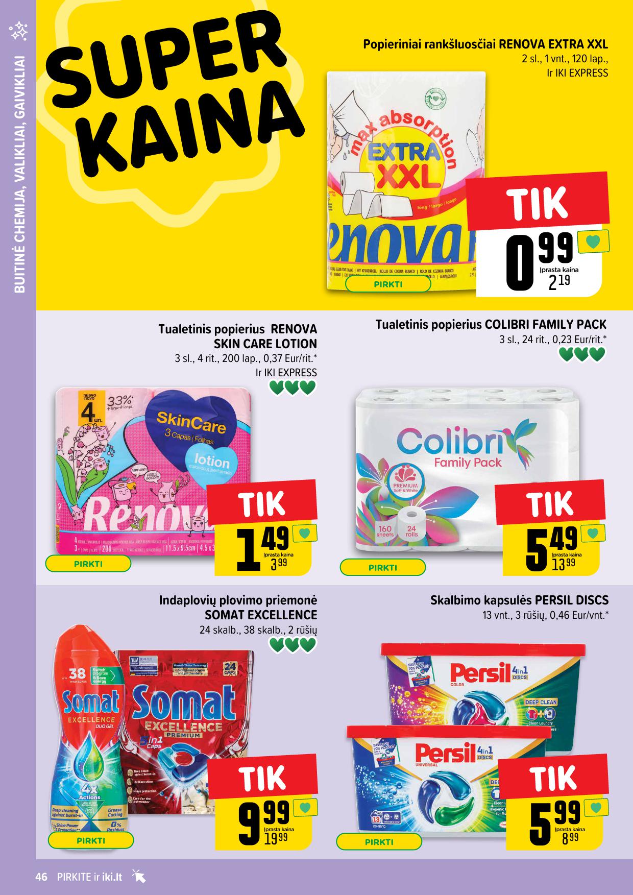 Naujausias IKI kaininis katalogas 2025.05.12 - 2025.05.18