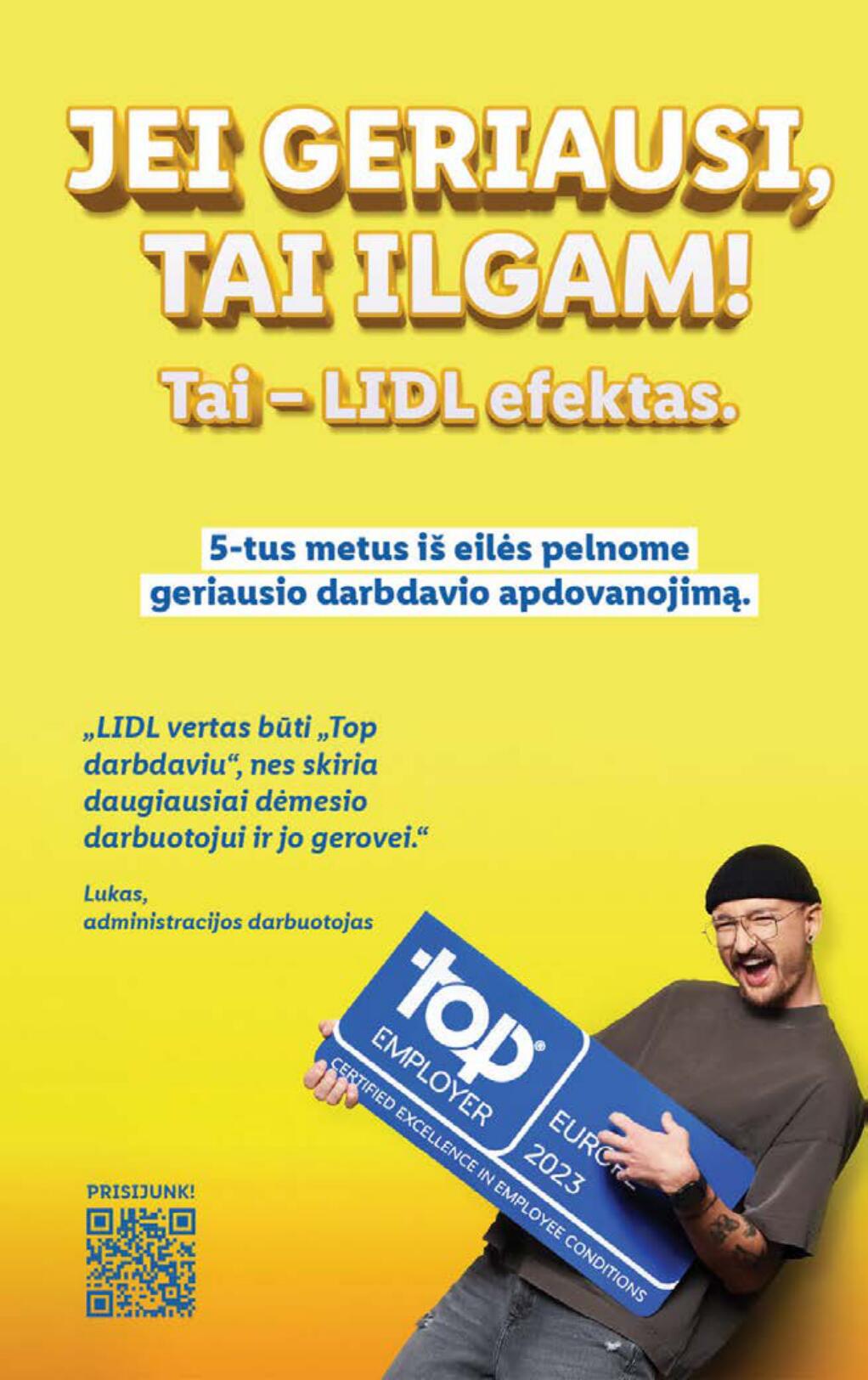 Naujausias LIDL kaininis katalogas 2023.01.30 - 2023.02.05