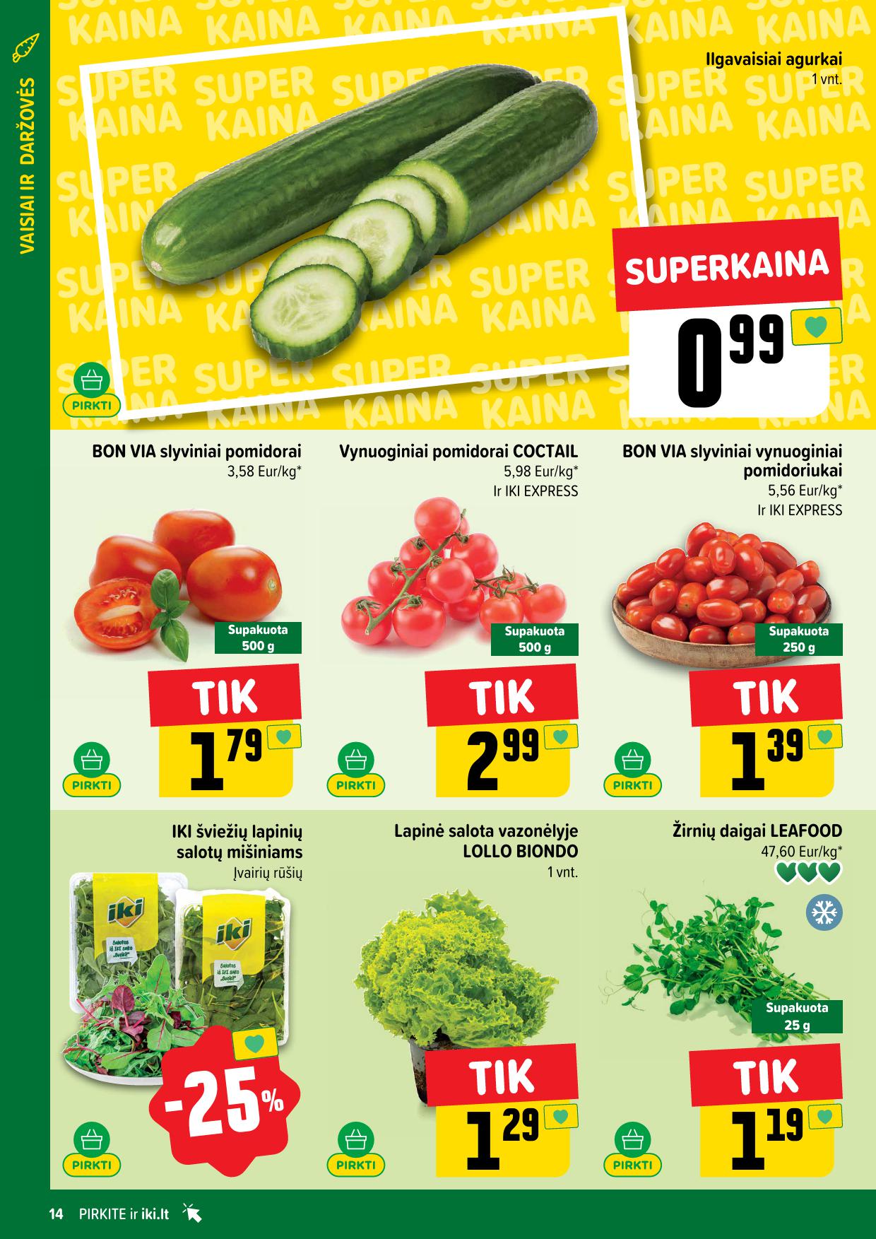 Naujausias IKI kaininis katalogas 2026.02.09 - 2026.02.15