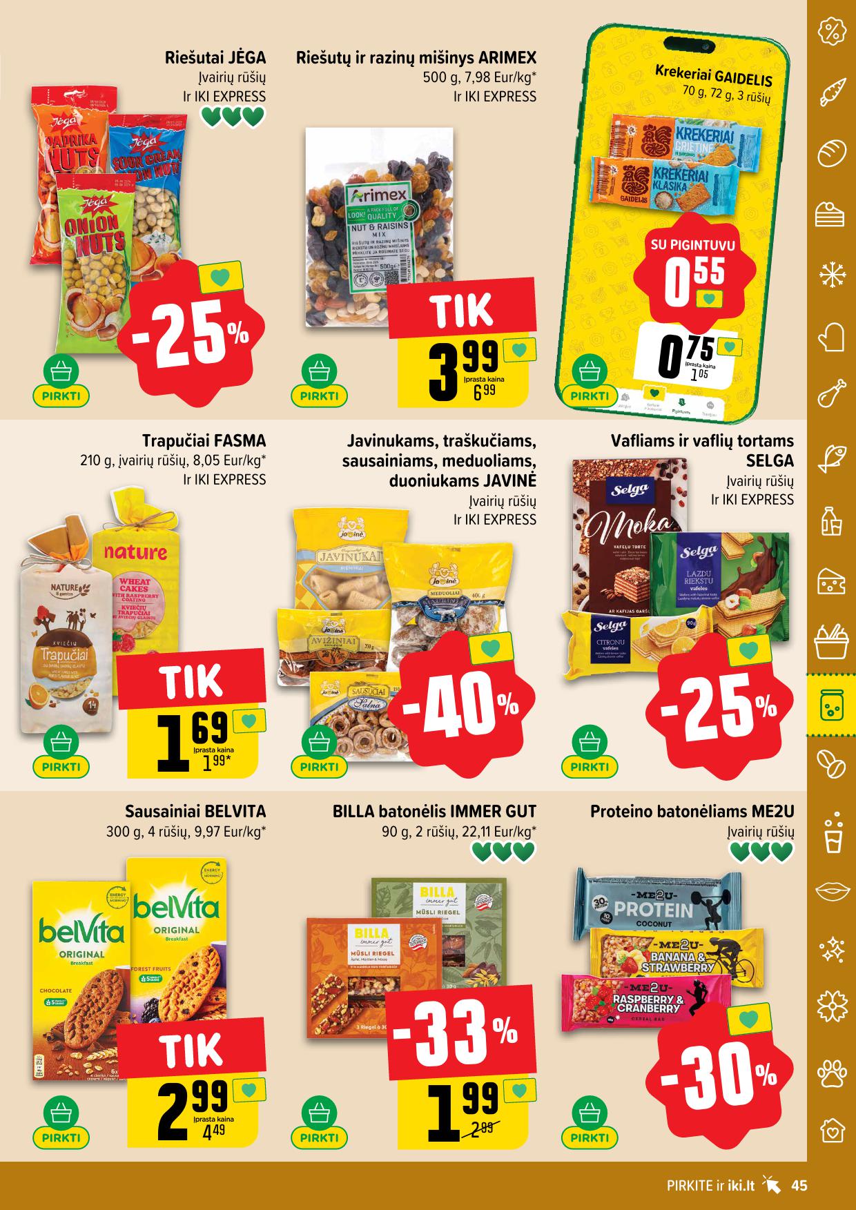 IKI SAVAITĖLĖ akcijų ir nuolaidų leidinys Nr.31 2025.07.28 - 2025.08.03