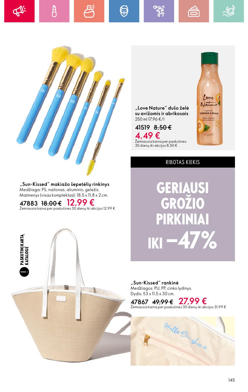 ORIFLAME katalogas galioja 2025.08.03 - 2025.08.23