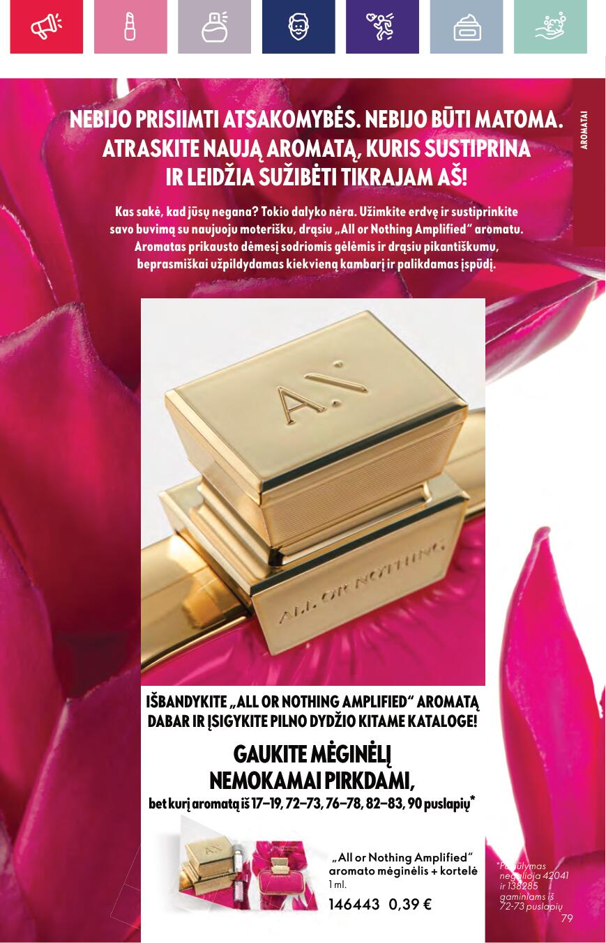 Naujas ORIFLAME katalogas galioja 2023.09.13 - 2023.10.03