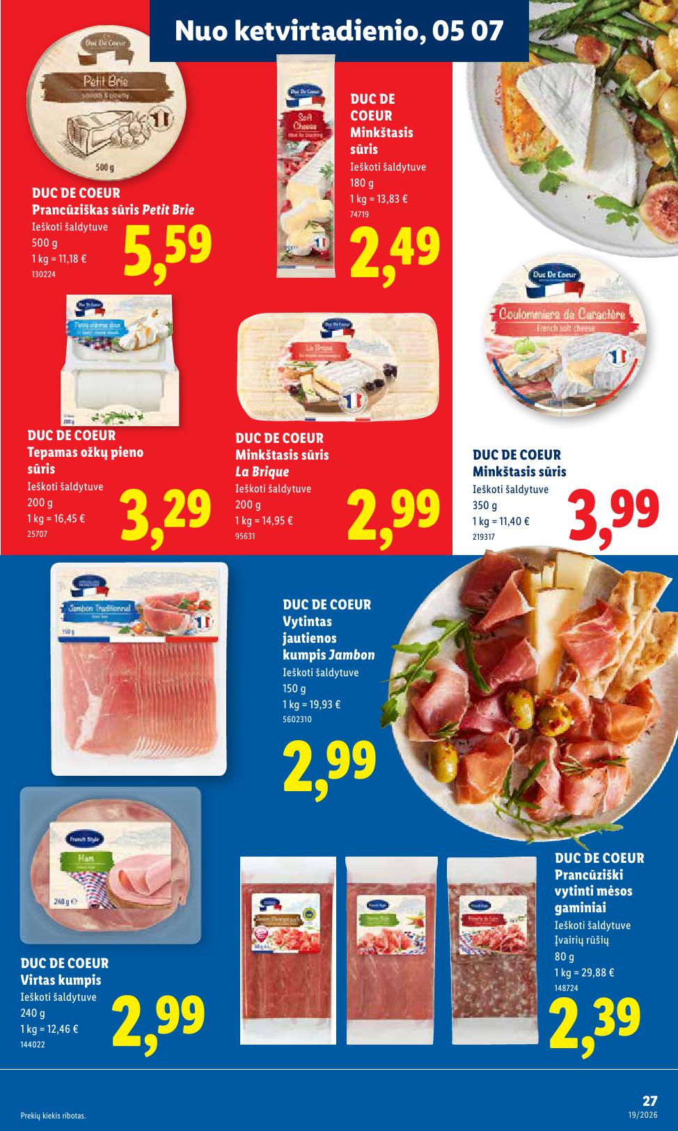 Naujausias LIDL kaininis katalogas 2026.05.04 - 2026.05.10