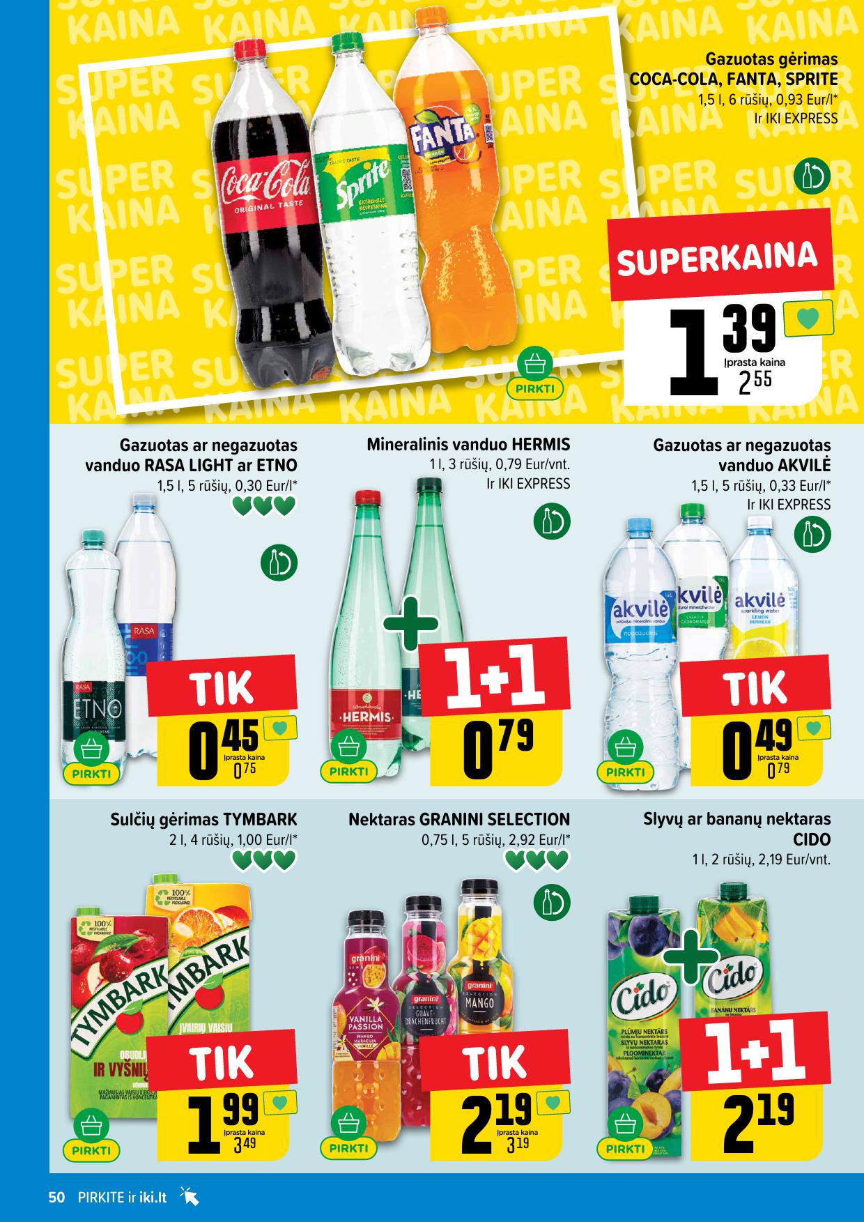 Naujausias IKI kaininis katalogas 2026.04.27 - 2026.05.03