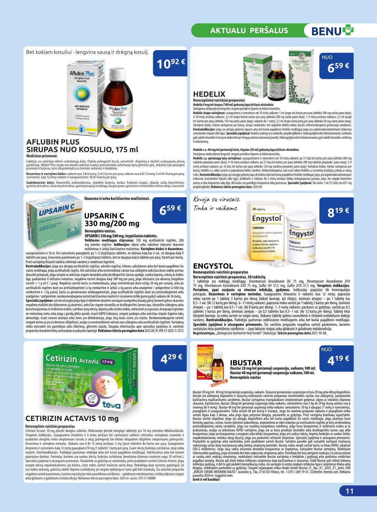 BENU vaistinės akcijų ir nuolaidų leidinys 2026.02.01 - 2026.02.28