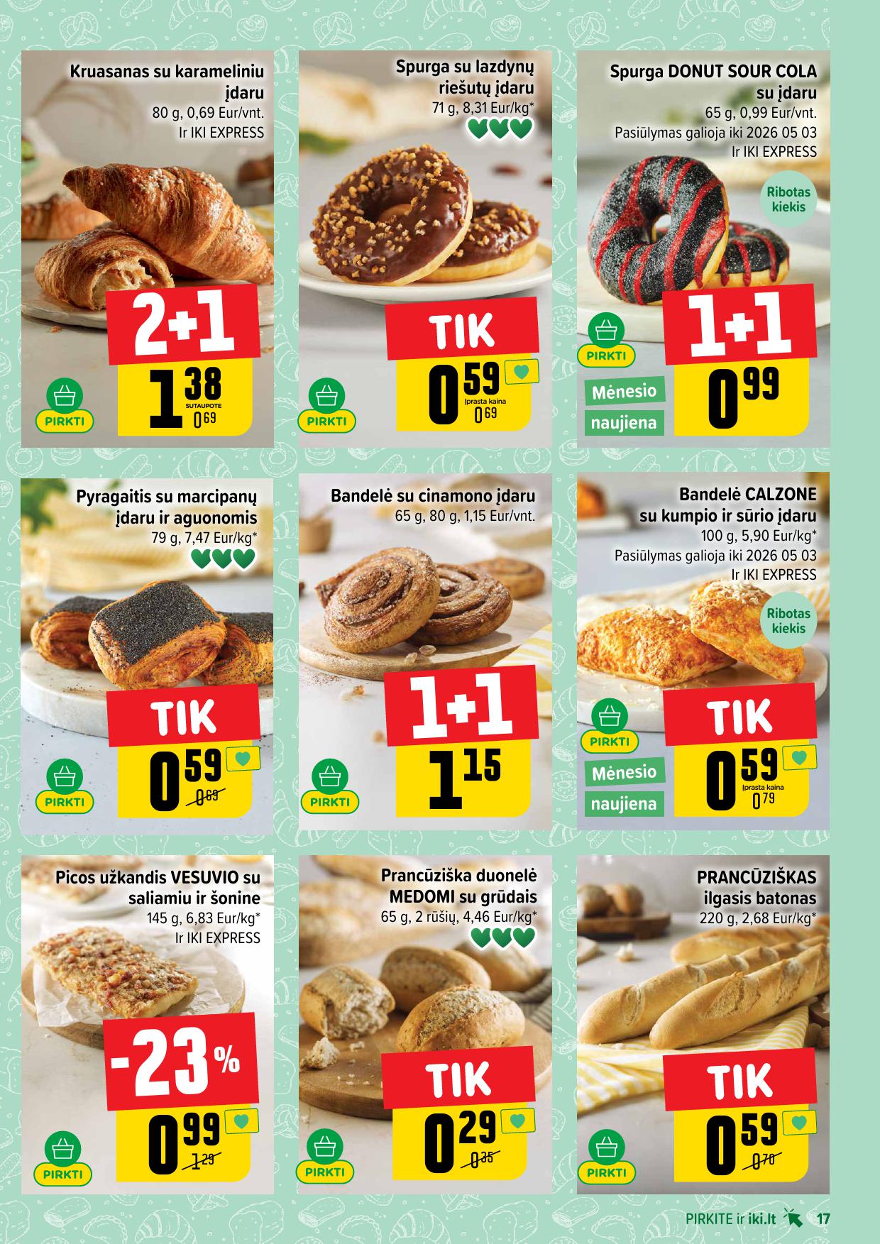 Naujausias IKI kaininis katalogas 2026.04.13 - 2026.04.19