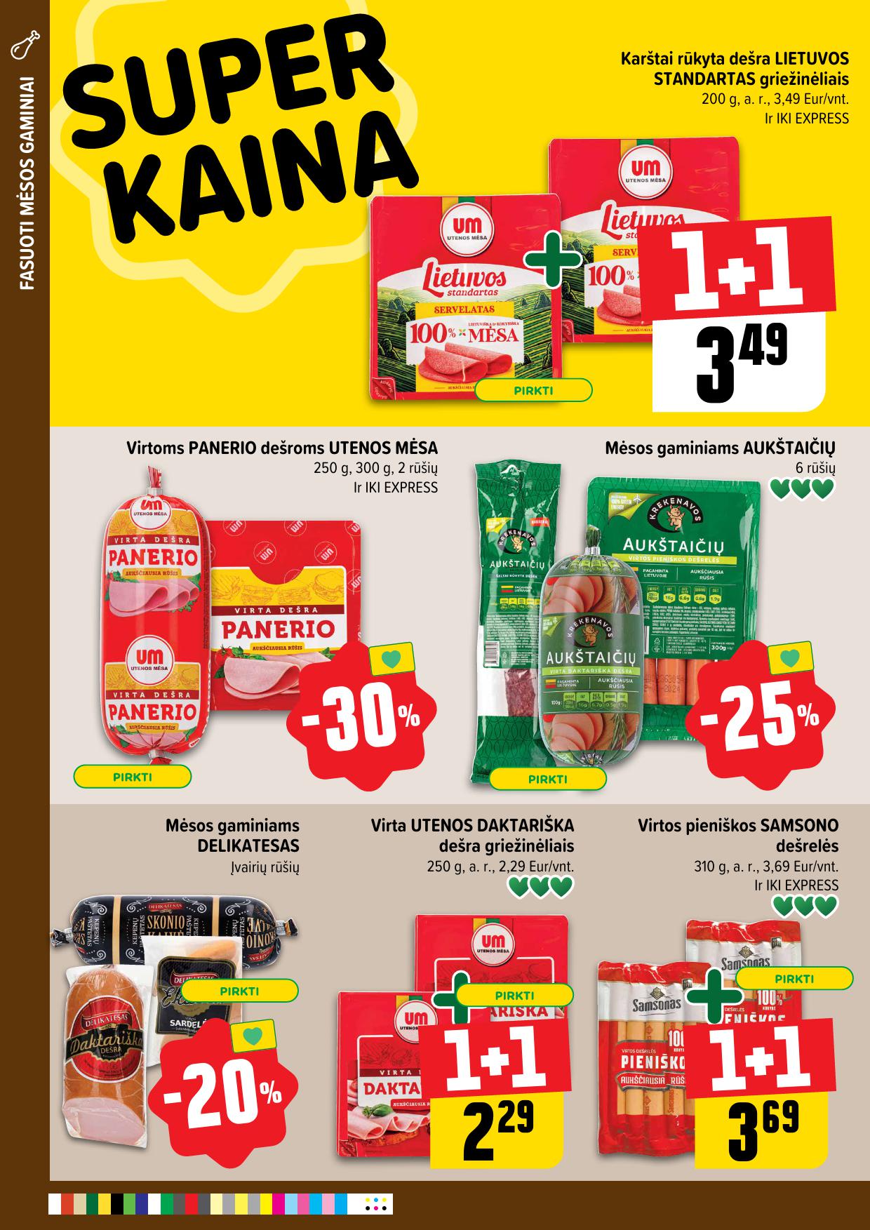 Naujausias IKI kaininis katalogas 2025.02.03 - 2025.02.09